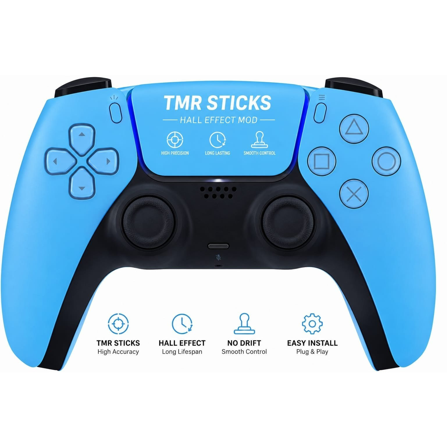 Playstation 5 Controller +tmr Sticks