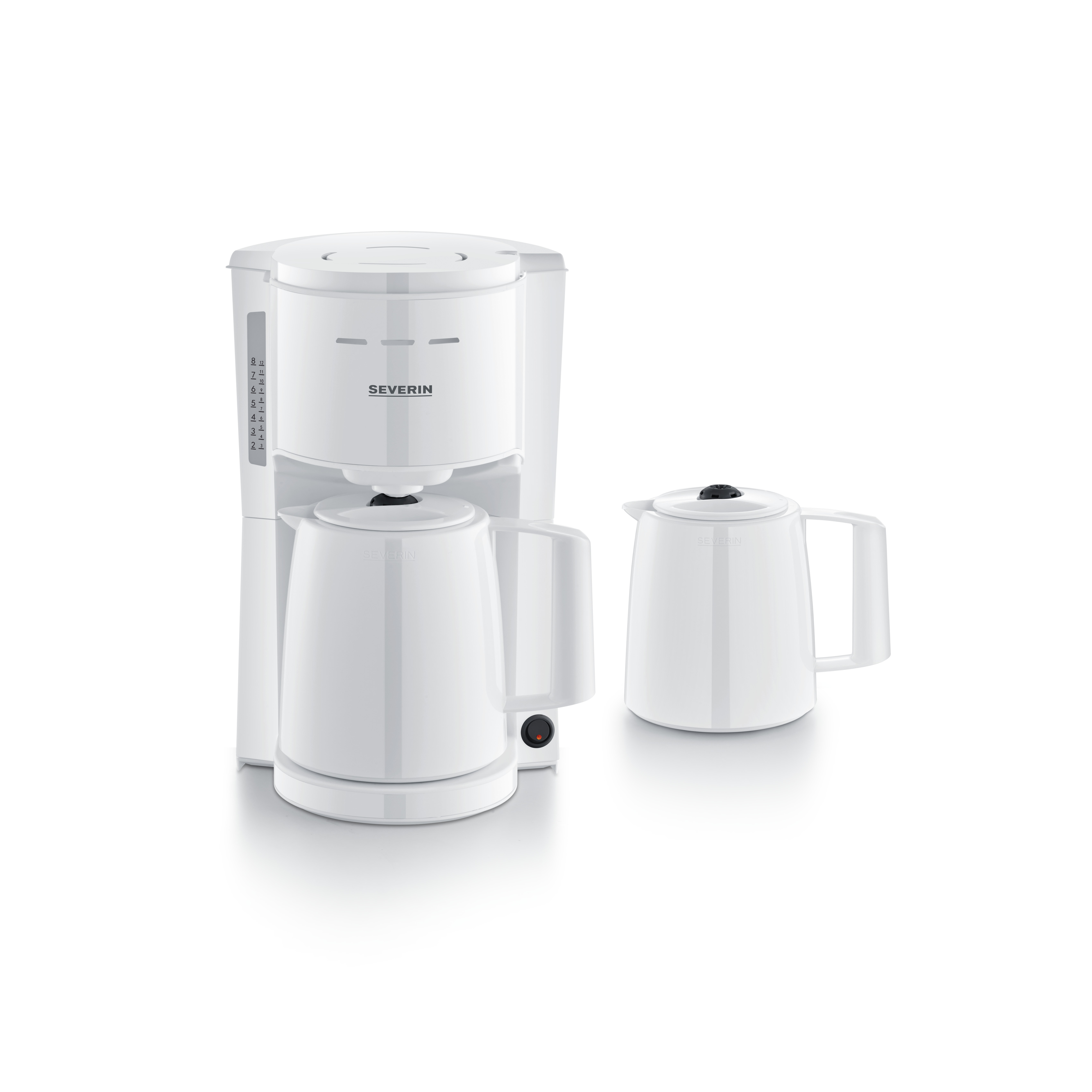 Ka 9309 Coffee Maker With 2 Thermoses - 1 Liter, 1000 W, Pour-over Lid, Automatic Shut- (b-stock)