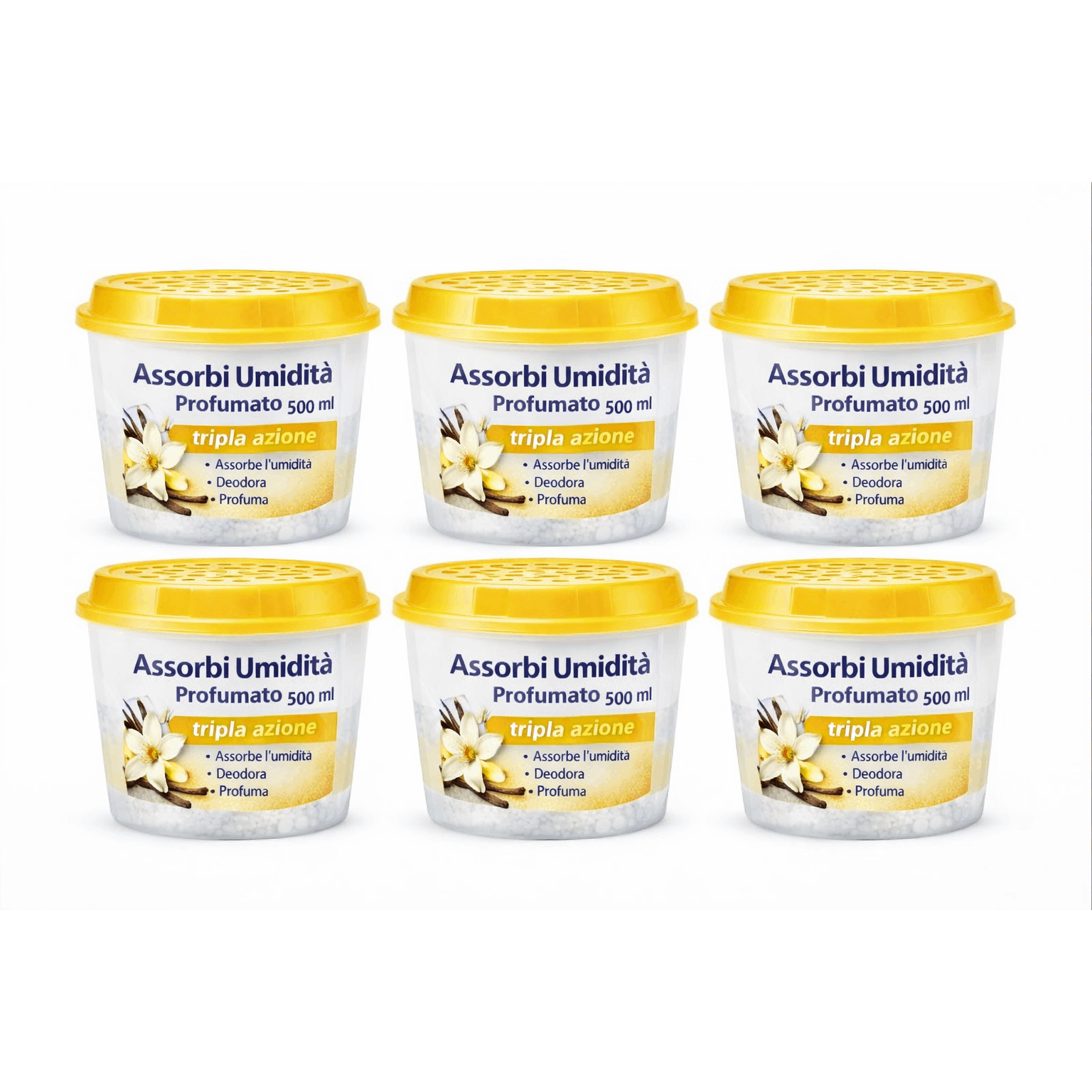 TEMU Set 6 Assorbi Umidit� Profumati alla 500 ml �� Deumidificatori
