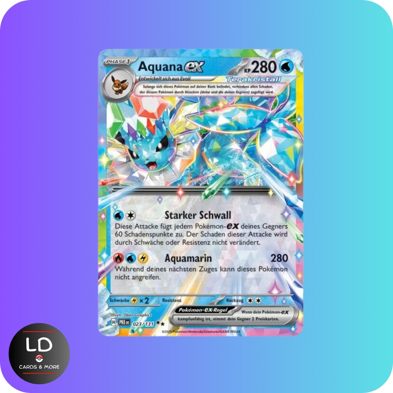 Image of Pokémon Ex Card 023: Prismatic Evolutions