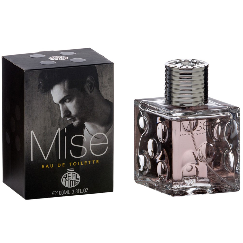 Real Time Mise Cologne For Men 100ml, Fresh 's Eau De Toilette, Long-lasting Daily Fragrance, Perfect Gift For Him
