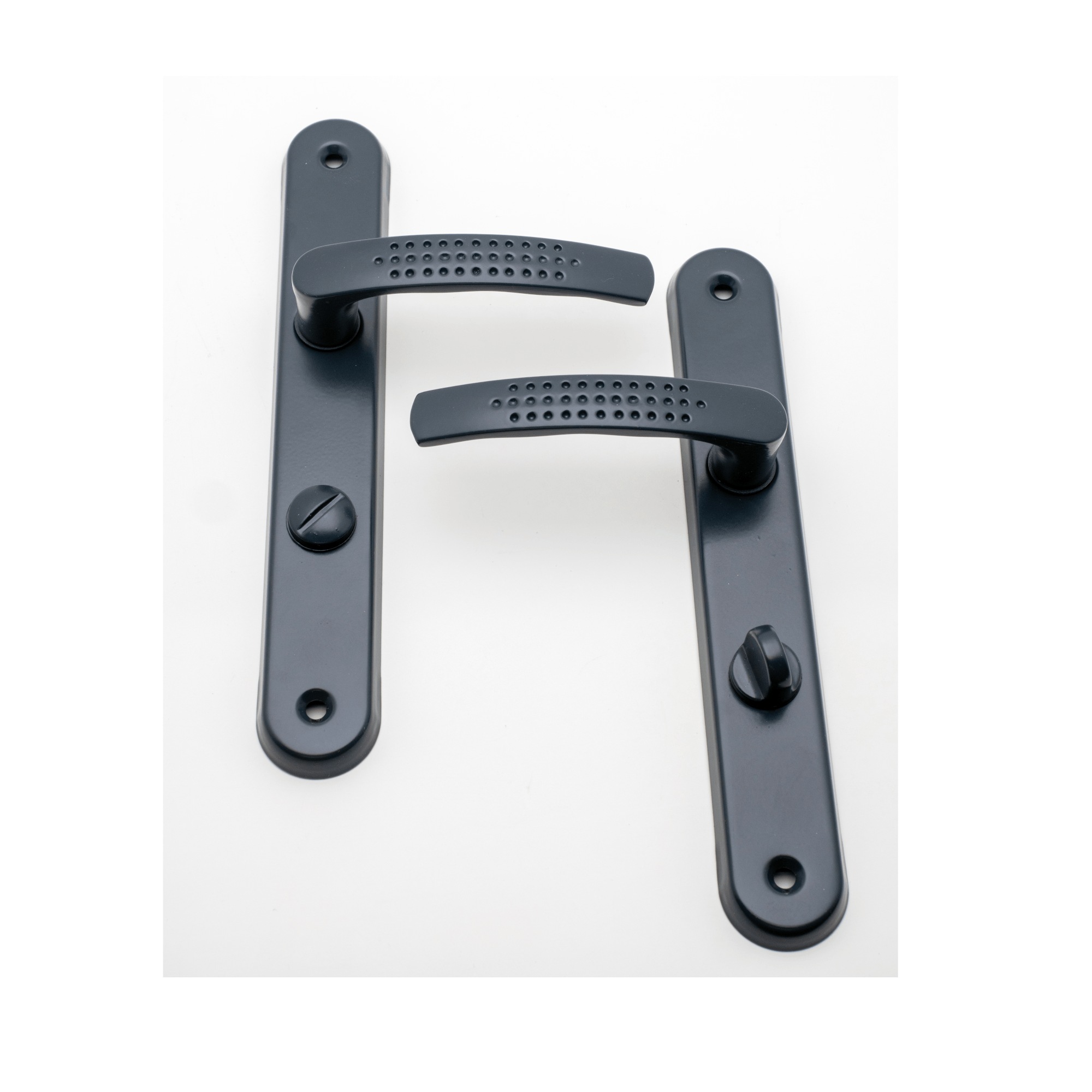 TEMU Poignée de porte intérieur aluminium 7016 condamnation