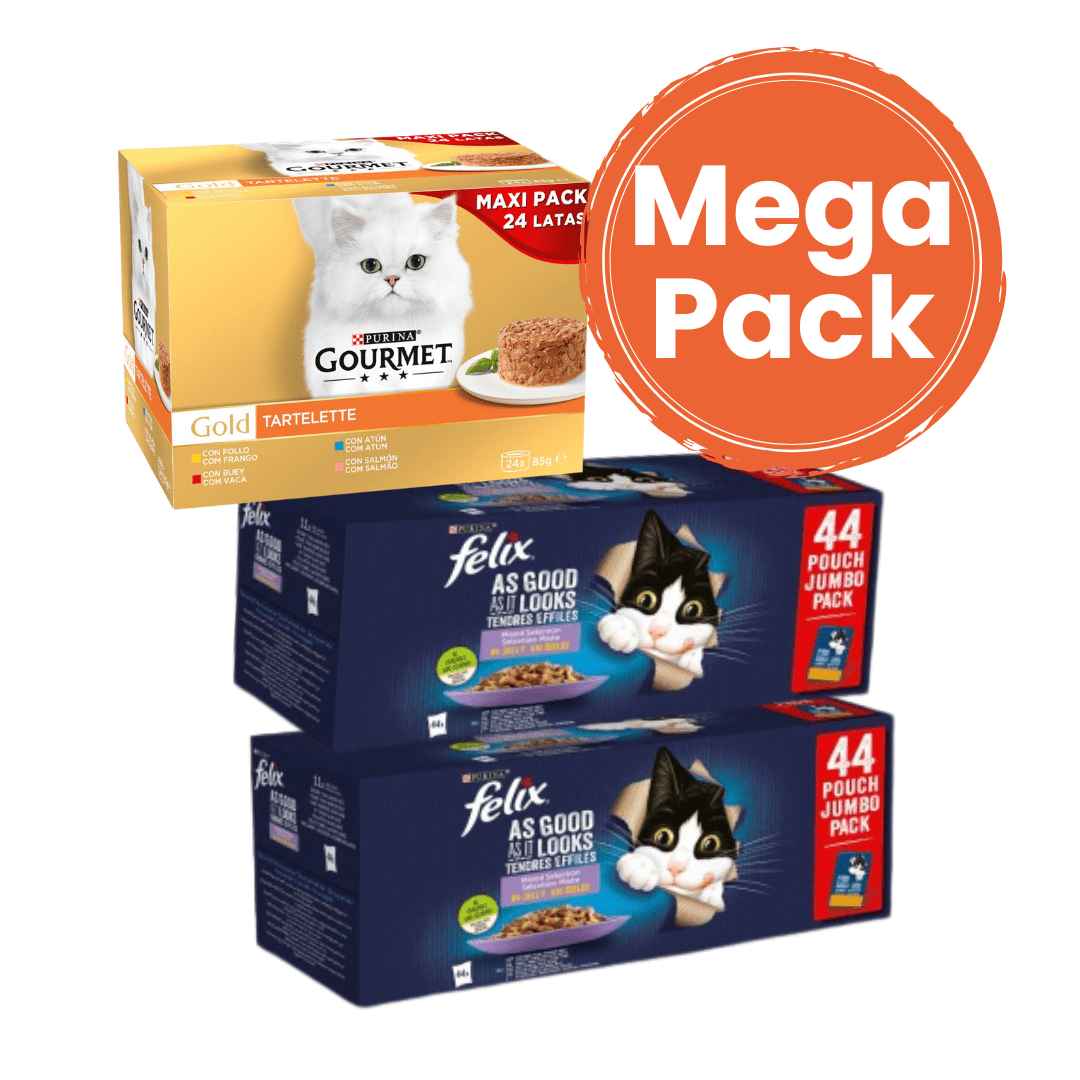 TEMU Paquete Felix (2) + Gourmet (1)