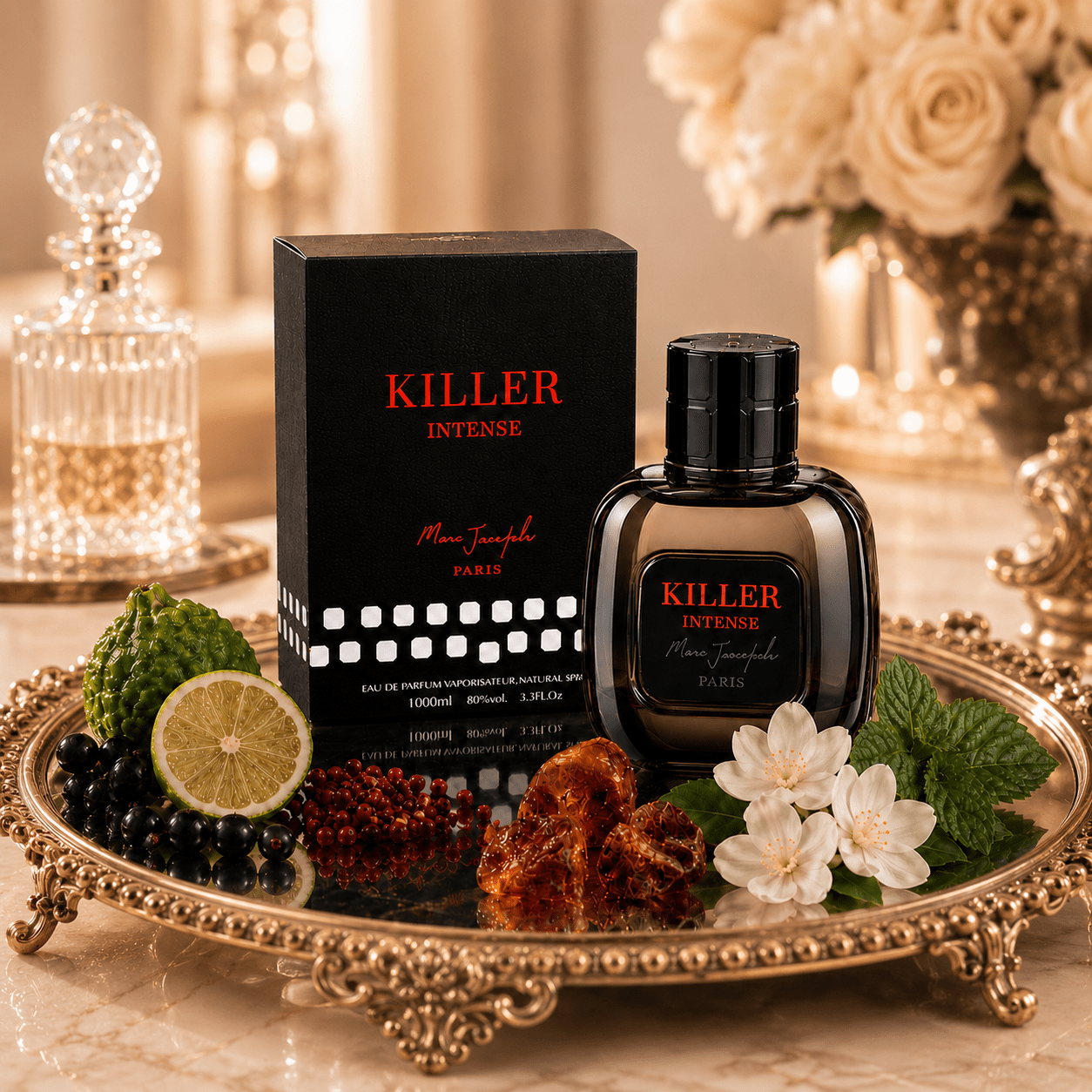 Joseph Paris Killer Perfume, Luxury Men's Fragrance, Fresh, , Warm, Very Long-lasting, Packaging, , 100 Ml