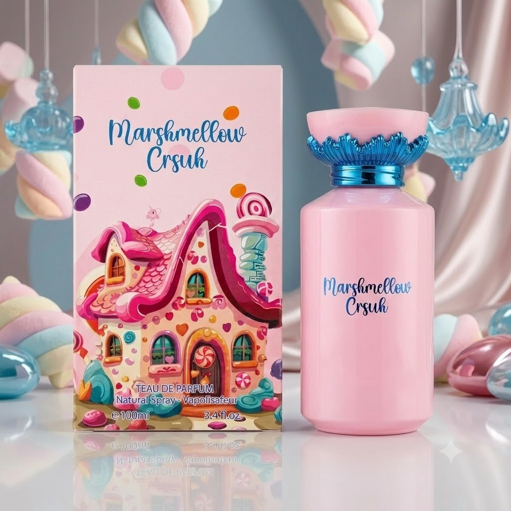TEMU Everlyx- Crsuh Fragrance Couture Perfume para mujer Eau de Parfum gourmand con notas de y almizcle 100ml