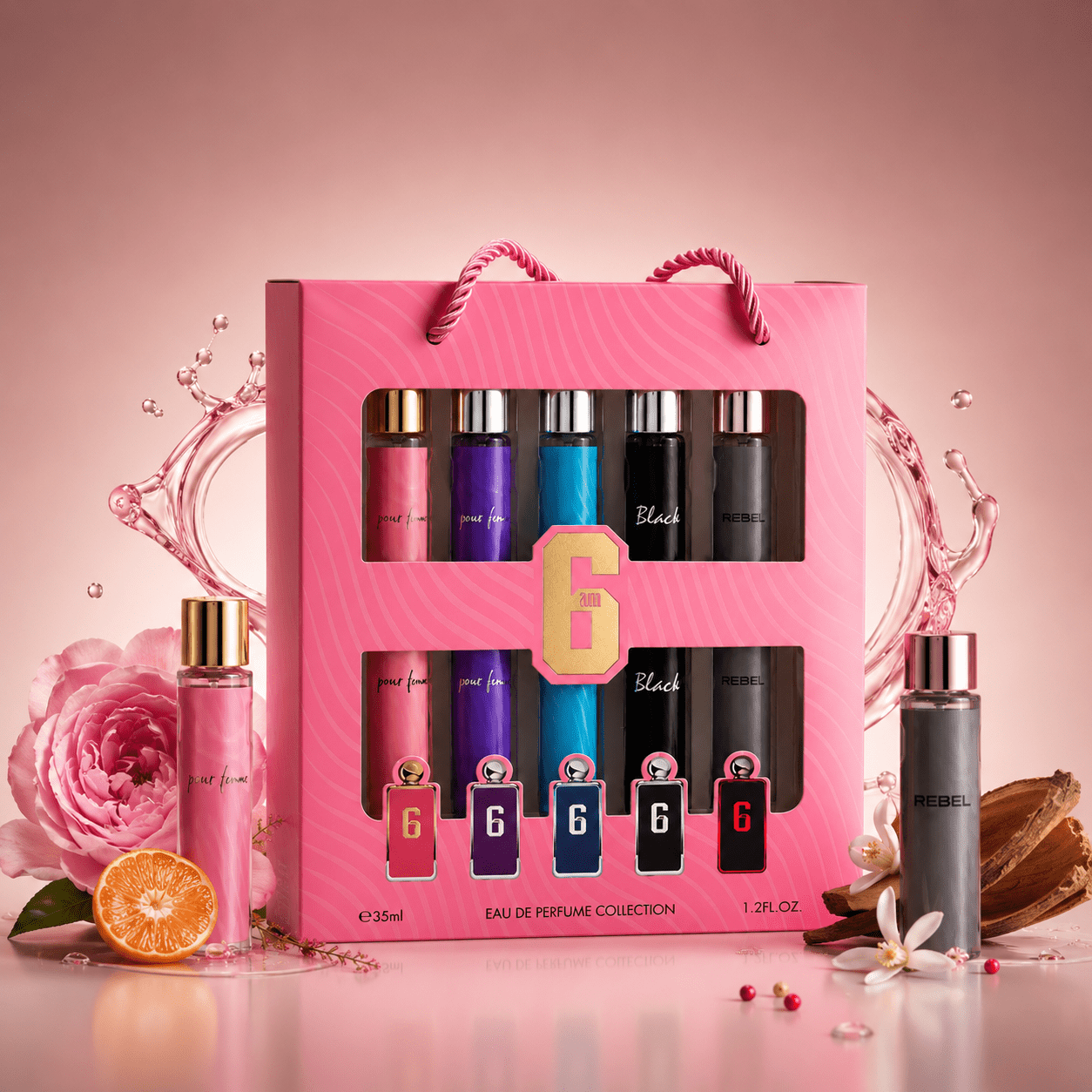 TEMU BOX 6 stuks GIFT 35ML*5 - PARFUM