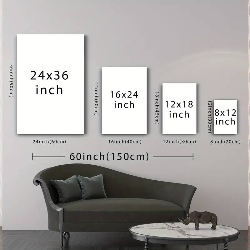 Custom Canvas Decorative Painting with Frame, Personalized Art