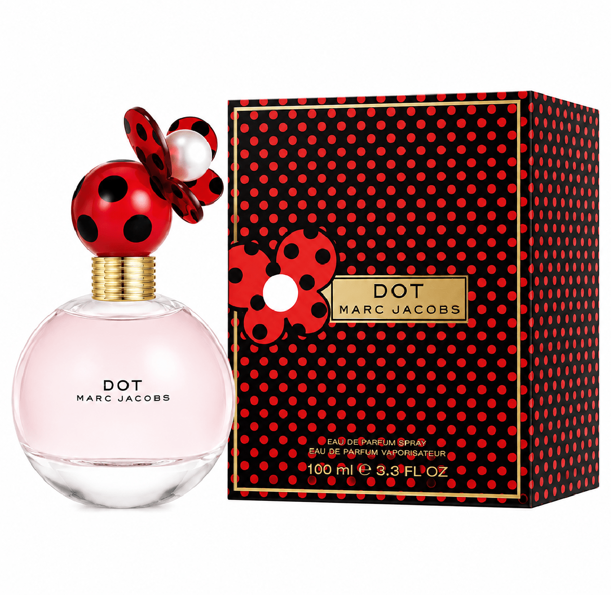 Marc Jacobs Dot Luxury Eau De Parfum Bundle - 100ml, 2 Bottles | Wowcher