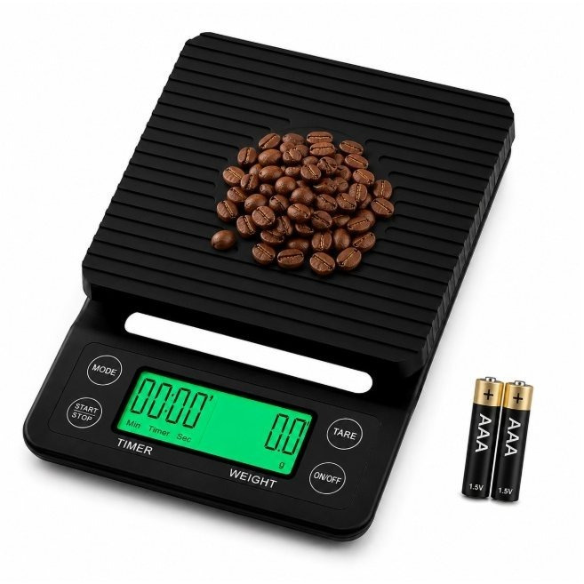 Home Kitchen Precision Electronic Scale 3kg Coffee Display Battery