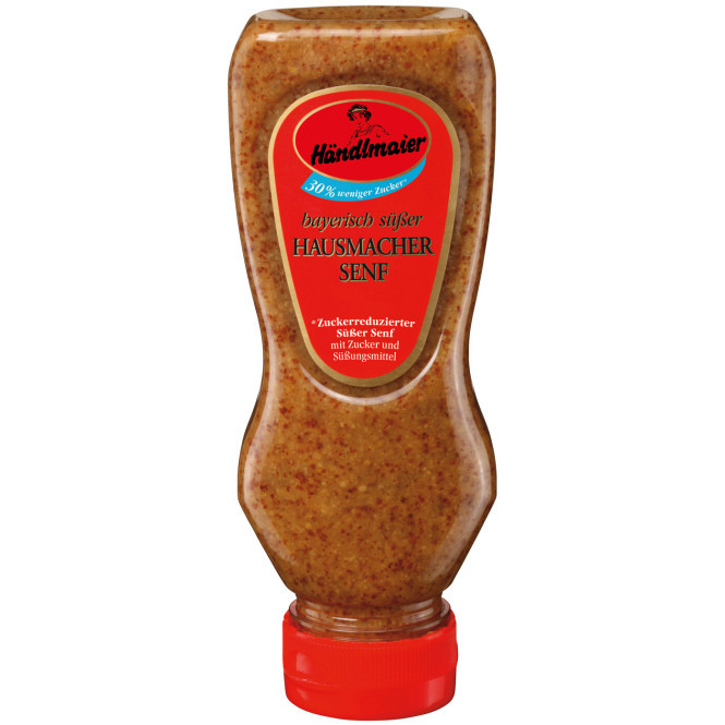 Händlmaier Sweet Homemade Mustard In A 225 Ml Squeeze Bottle