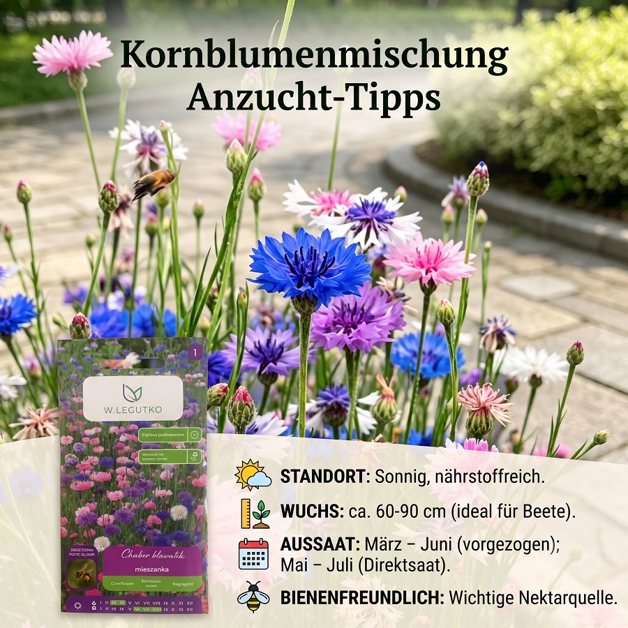 W.legutko Colorful For Planters, Sunny Pots, And Terrace Flower Seeds, Undemanding And Drought-resistant Ornamental Plant
