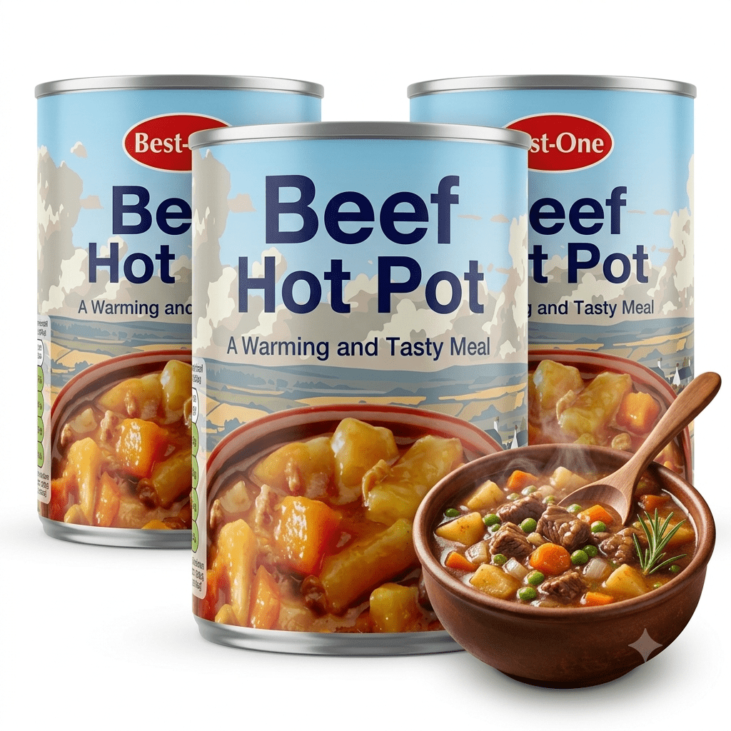 TEMU 3 Pack Best-one Beef Hot Pot 390g Each | Ready To Eat Beef Hotpot Meal | Microwaveable | Total 1.17kg