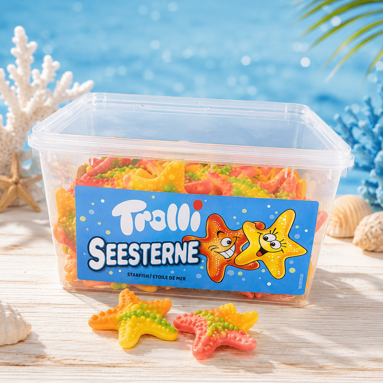 Image of Trolli Starfish Gummy Candies 975 G | Trolli Starfish Gummy Candy 975 G