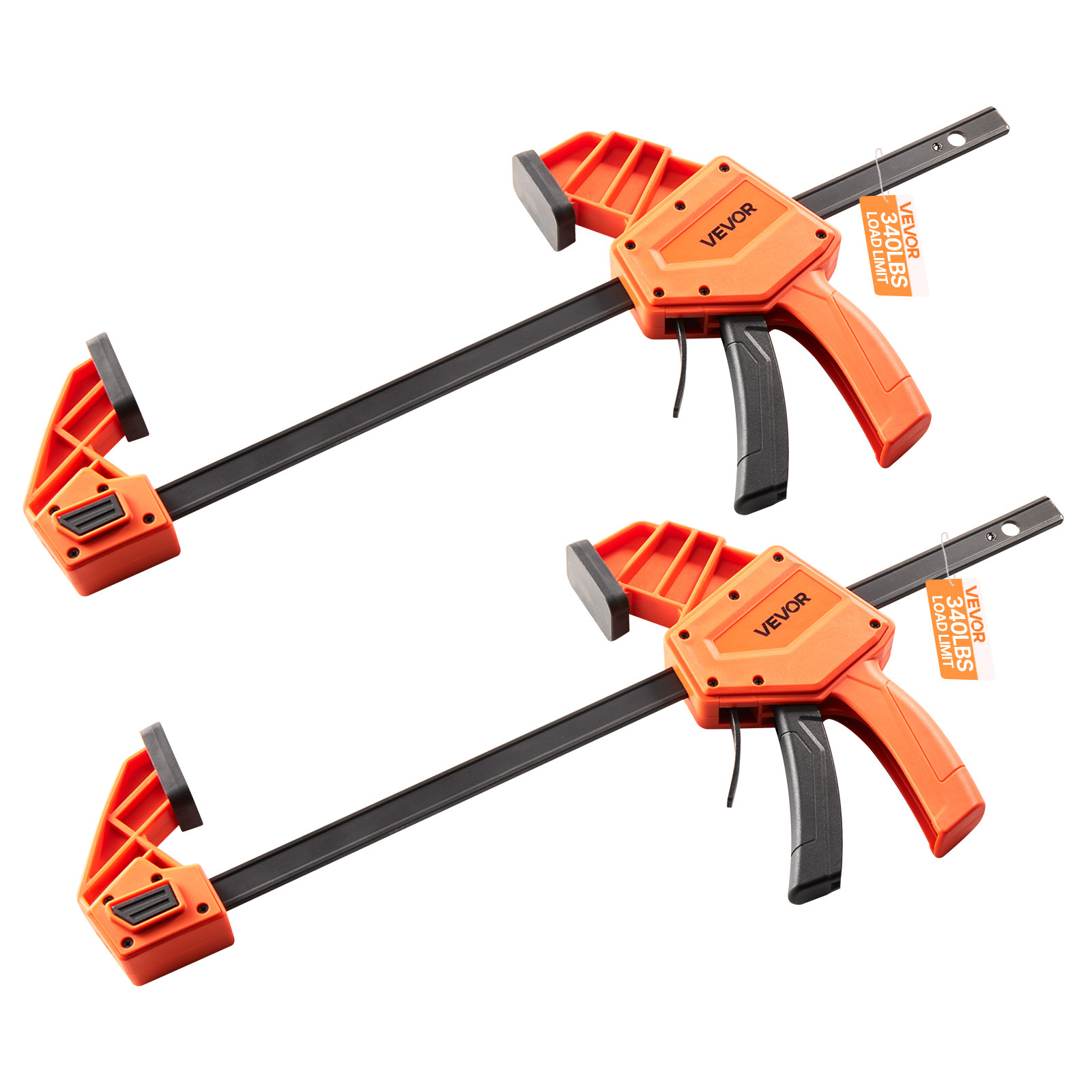 TEMU da VEVOR per falegnameria, confezione , 30,48 cm, pinza/allargatore a , pinza a F a presa rapida con limite di carico di 154 kg, plastica e