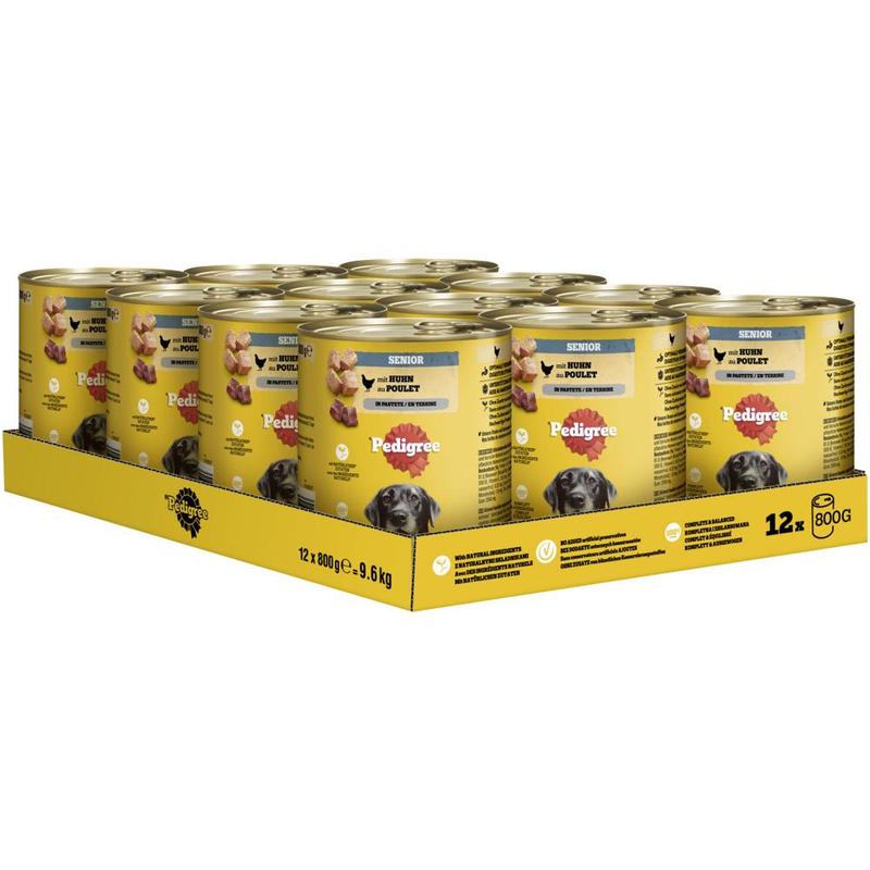 Image of Pedigree® Senior Dose With Paste 12 X 800g