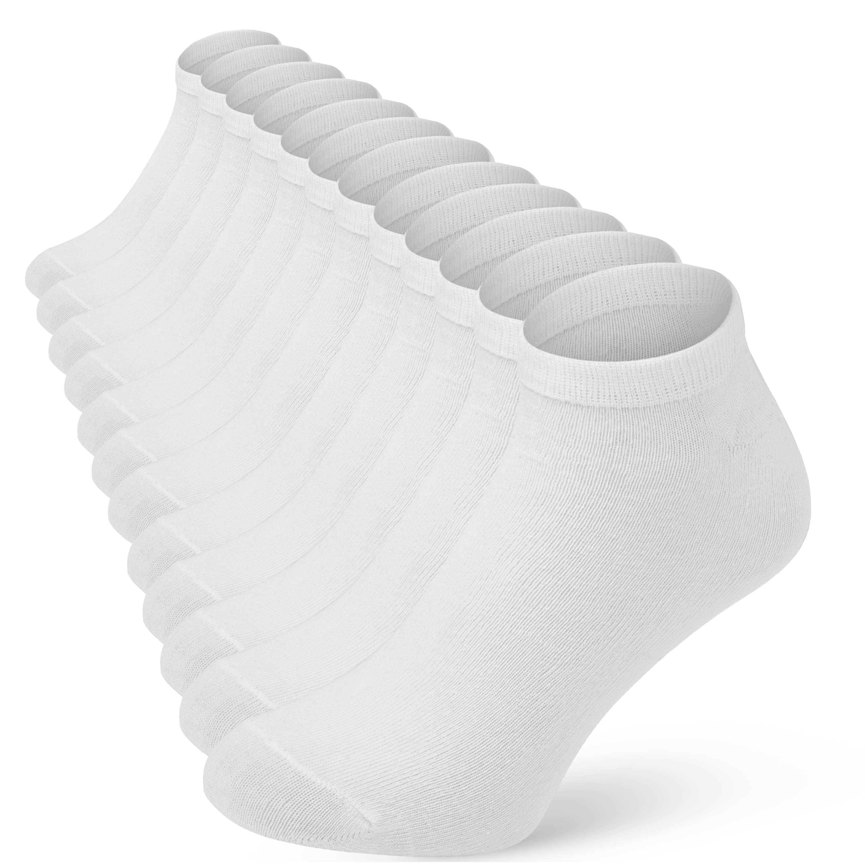 TEMU 12 Pairs Ladies Cotton Short Socks For Women Gym Casual Wear Ladies Socks With Soft Anti-slip Grip | Comfortable & Soft Low Socks For Women 4-8