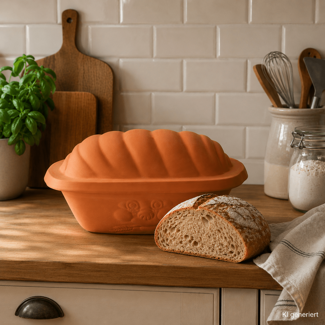 The Terracotta Bread Bin