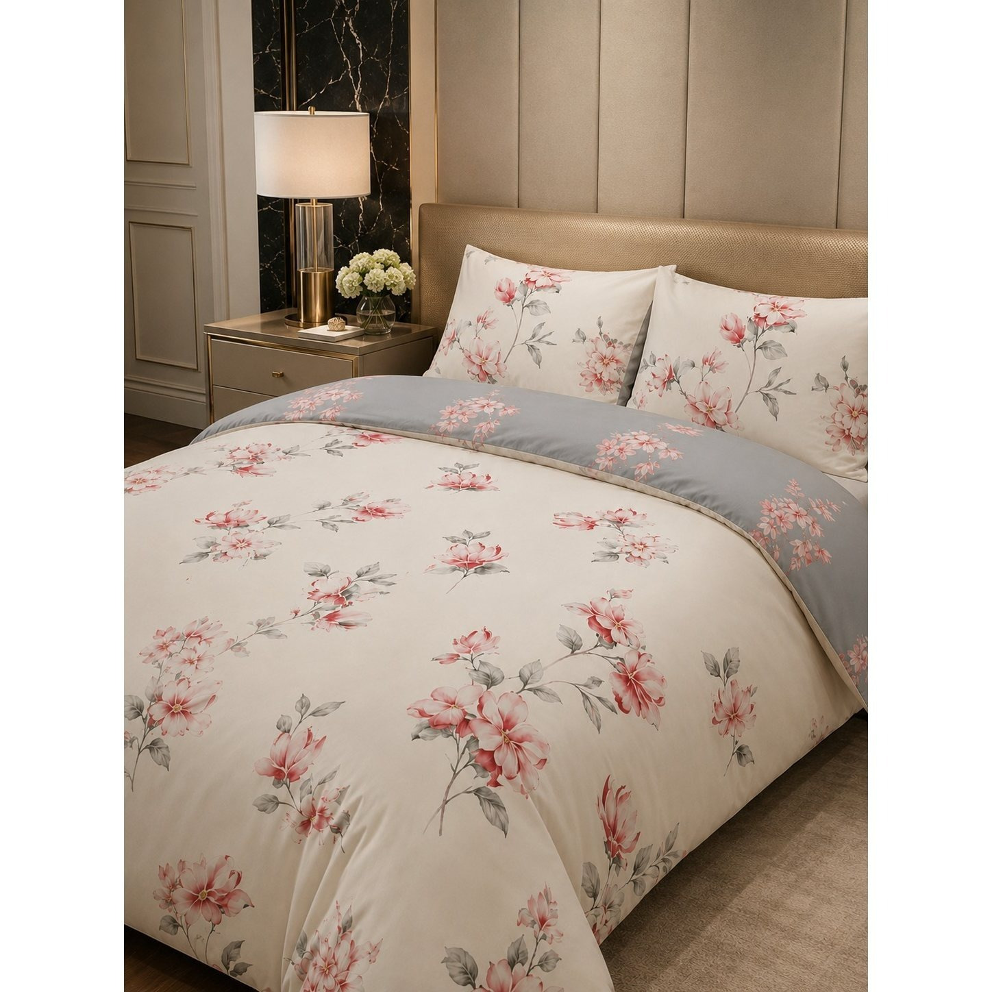 Image of 2-3 Piece Bedding Set With Pillowcases 80*80cm, Soft Duvet Cover Set In Double, King, And Super King Sizes, Comfortable And Machine Washable