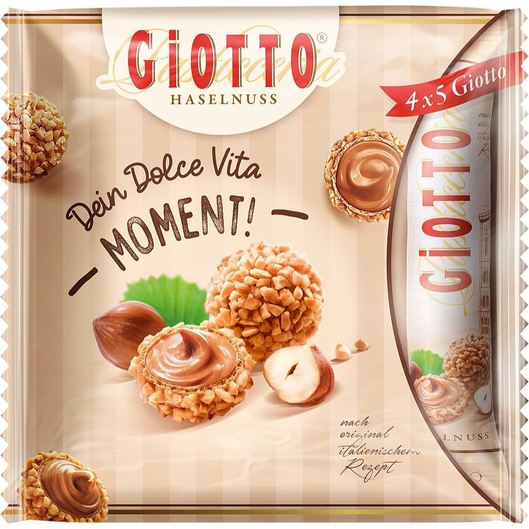 Giotto Hazelnut 4x5 = 86g