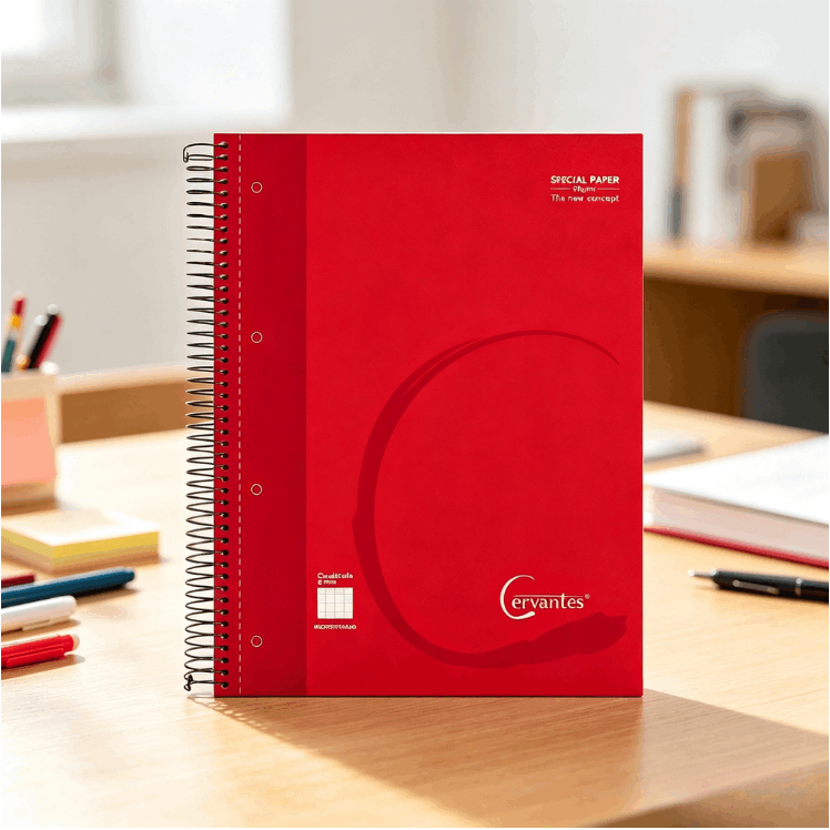 TEMU HOME Libreta de Cuadriculadas de 5 mm Se envía en colores aleatorios A4 21 x 29.7 cm 120 hojas por libreta 90 g/m² Clasificadas por en de hoja