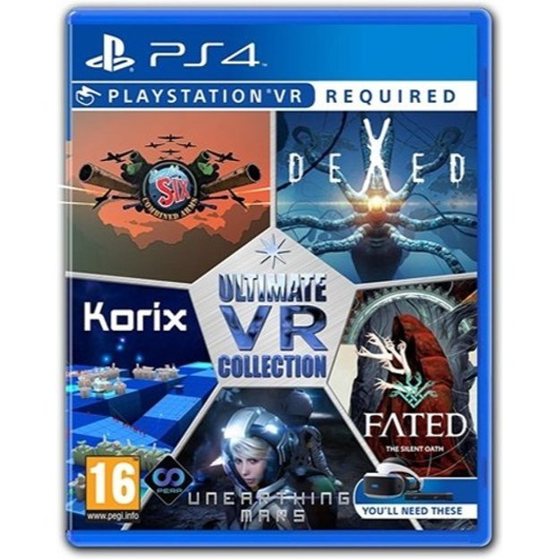 Ps4 The Ultimate Vr Collection: 5 On Disc For Playstation 4