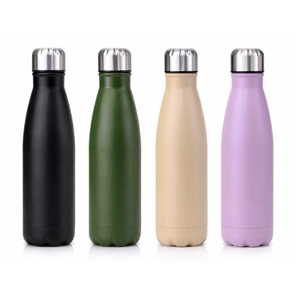 Image of Cecaro Group 500ml Stainless Steel Thermal Water Bottle – Insulated, Bpa-free, Leak-proof, Hot And Cold – Reusable Bottle For Sports, Office, And Travel