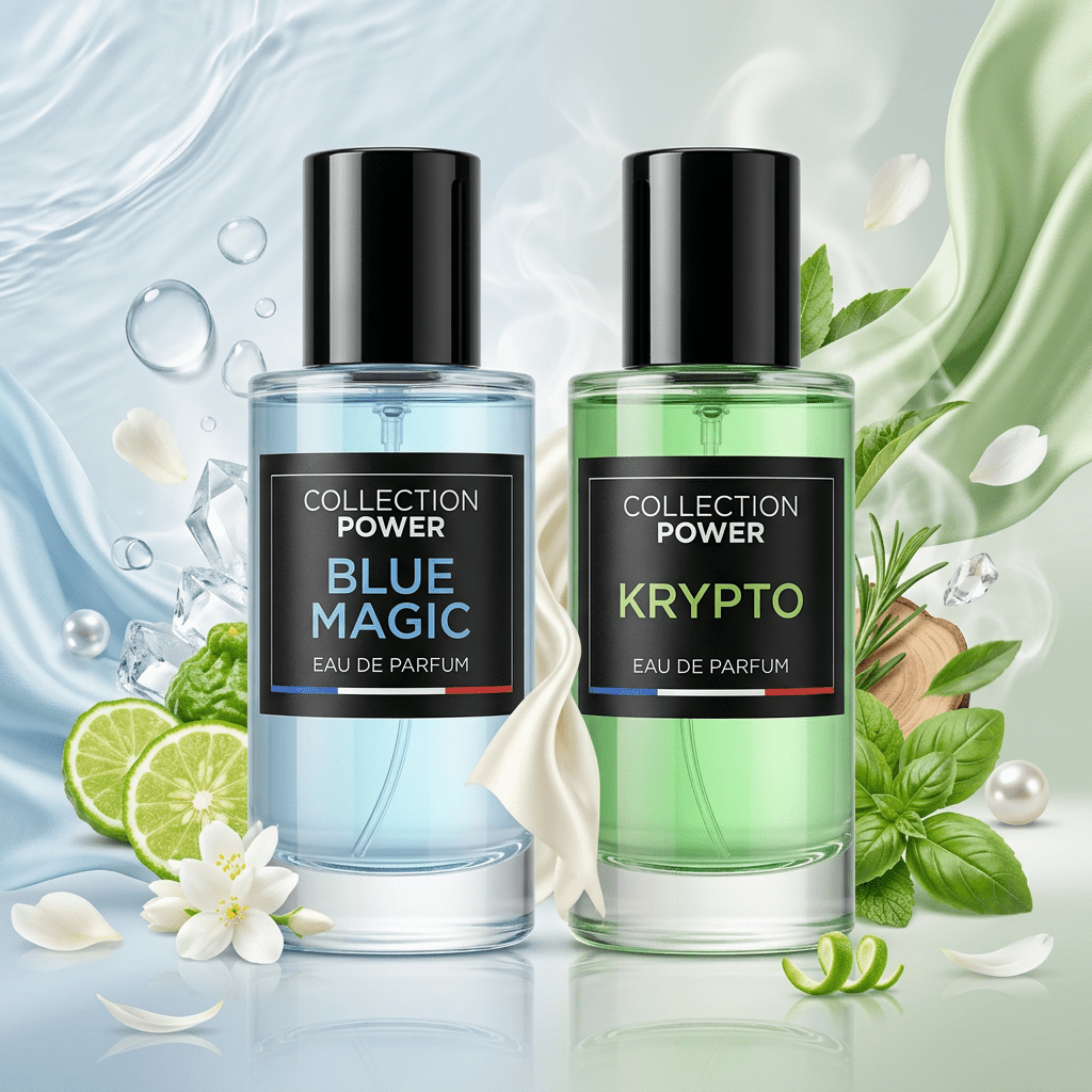 TEMU Lot de 2 Eaux de MAGIC 50ml et KRYPTO 50ml