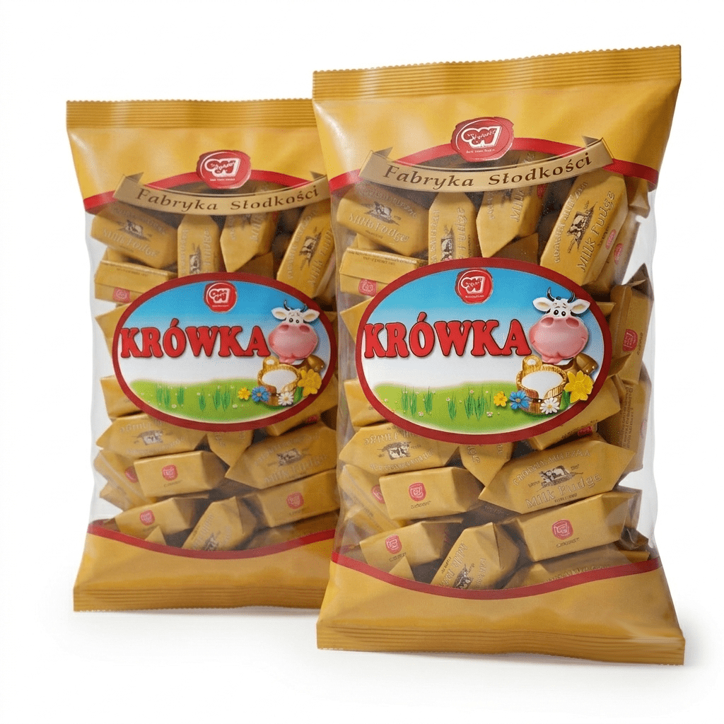 Image of Milk Fudge Mix Export Crispy Assorted Creamy And Cocoa Milk Fudge 2x1kg Set