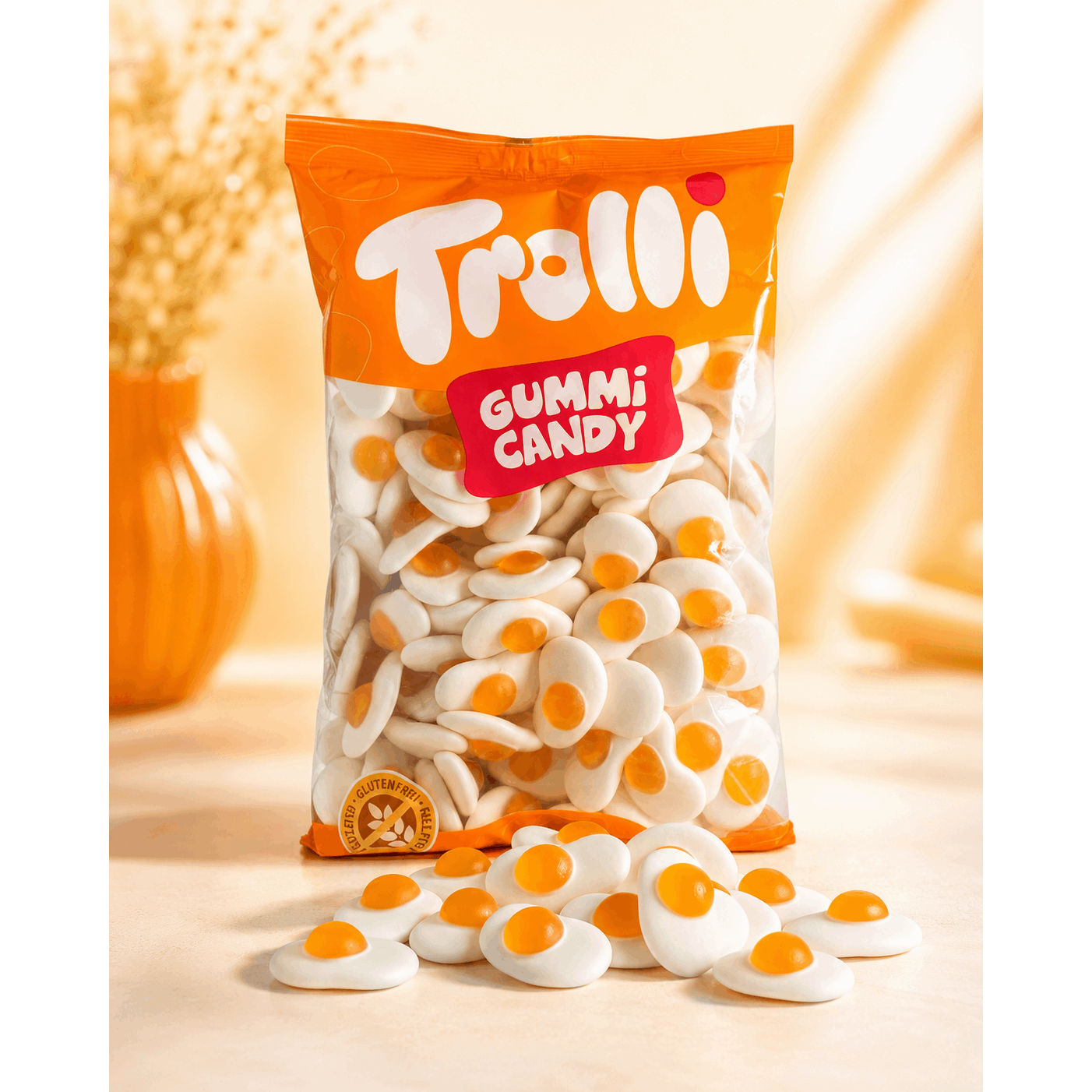 Trolli Gummy Bears Mirror Eggs 1000 G