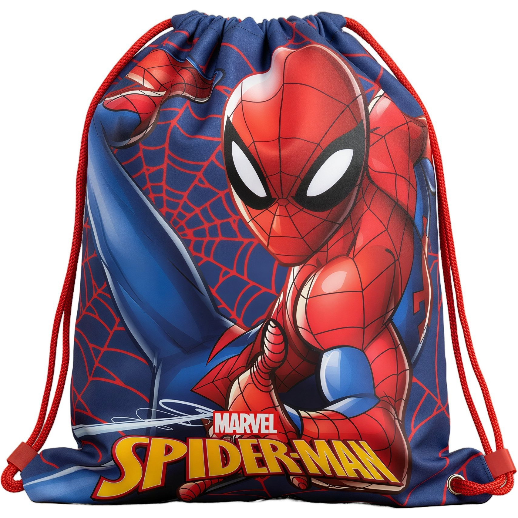 Image of Sports Bag For Kids, Backpack For Kindergarten, Gym, Swimming Pool, Travel, Spider Shoe Bag