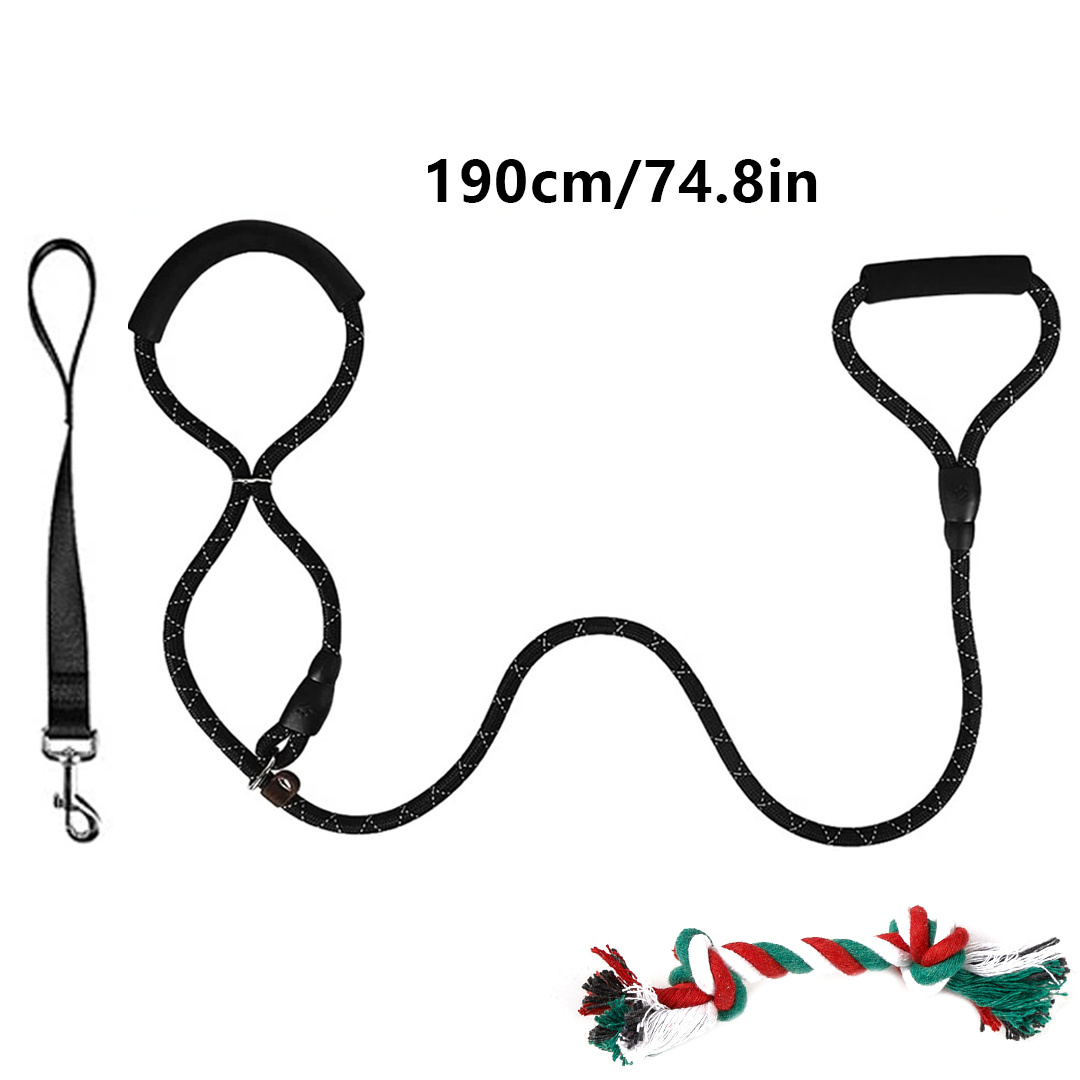 1.9m Dog Lead with Padded Nose Loop, Anti-Pull