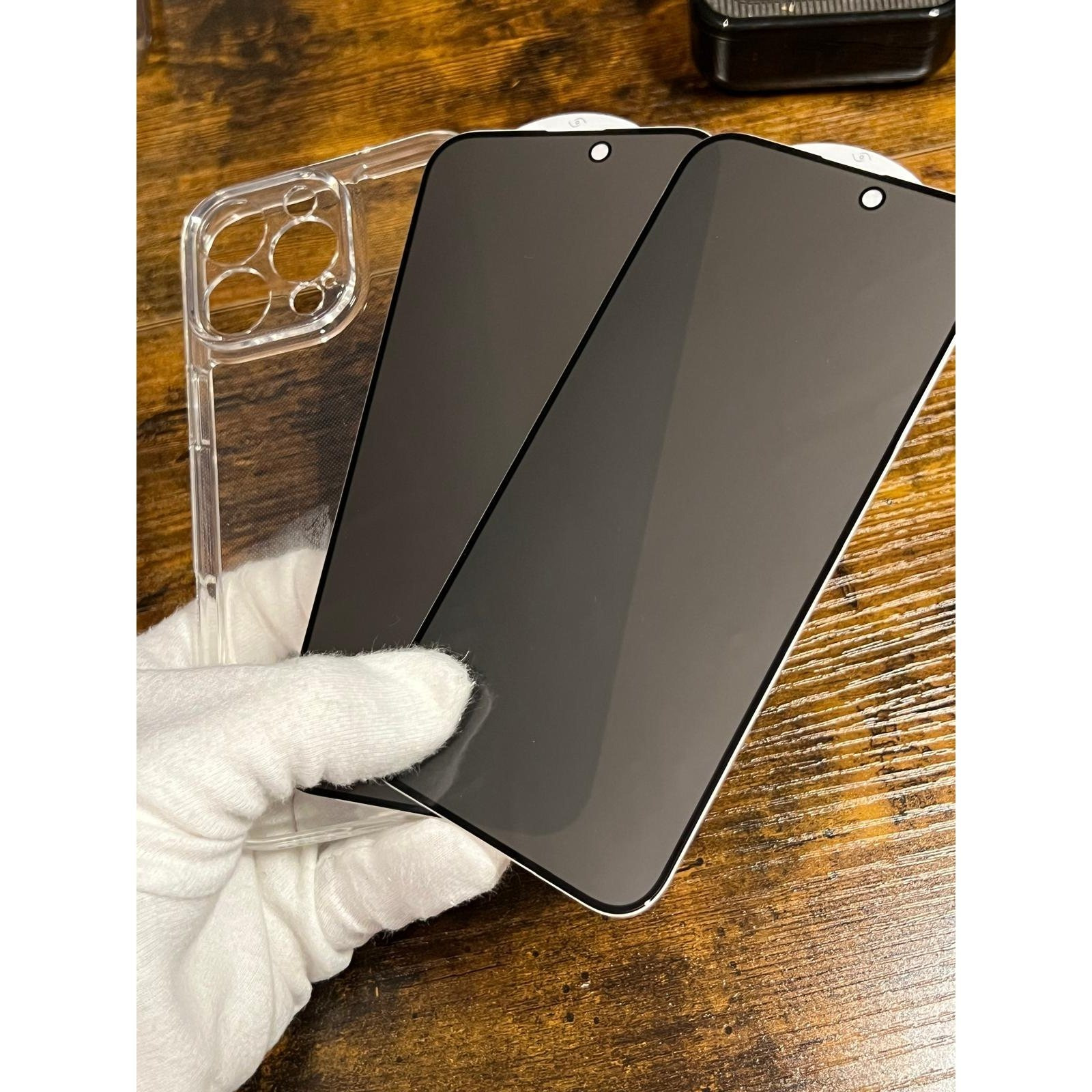 Image of Privacy Screen Protector Case For Iphone 17, 16, 15, 14, 13, 12, 11 Pro Max