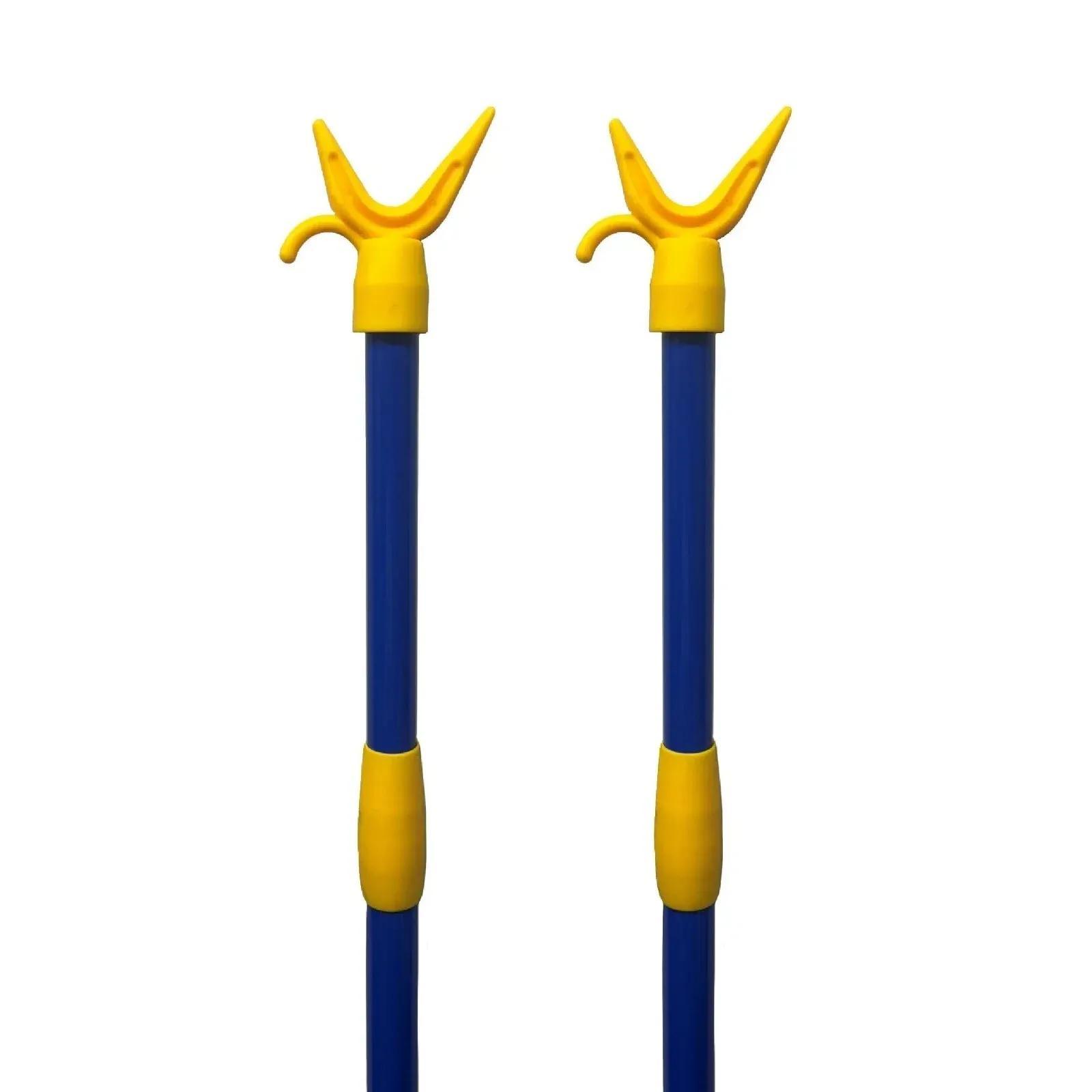 TEMU 2.4m Prop - Heavy Duty - Washing Pole - Dry - Clothes - Set Of 2