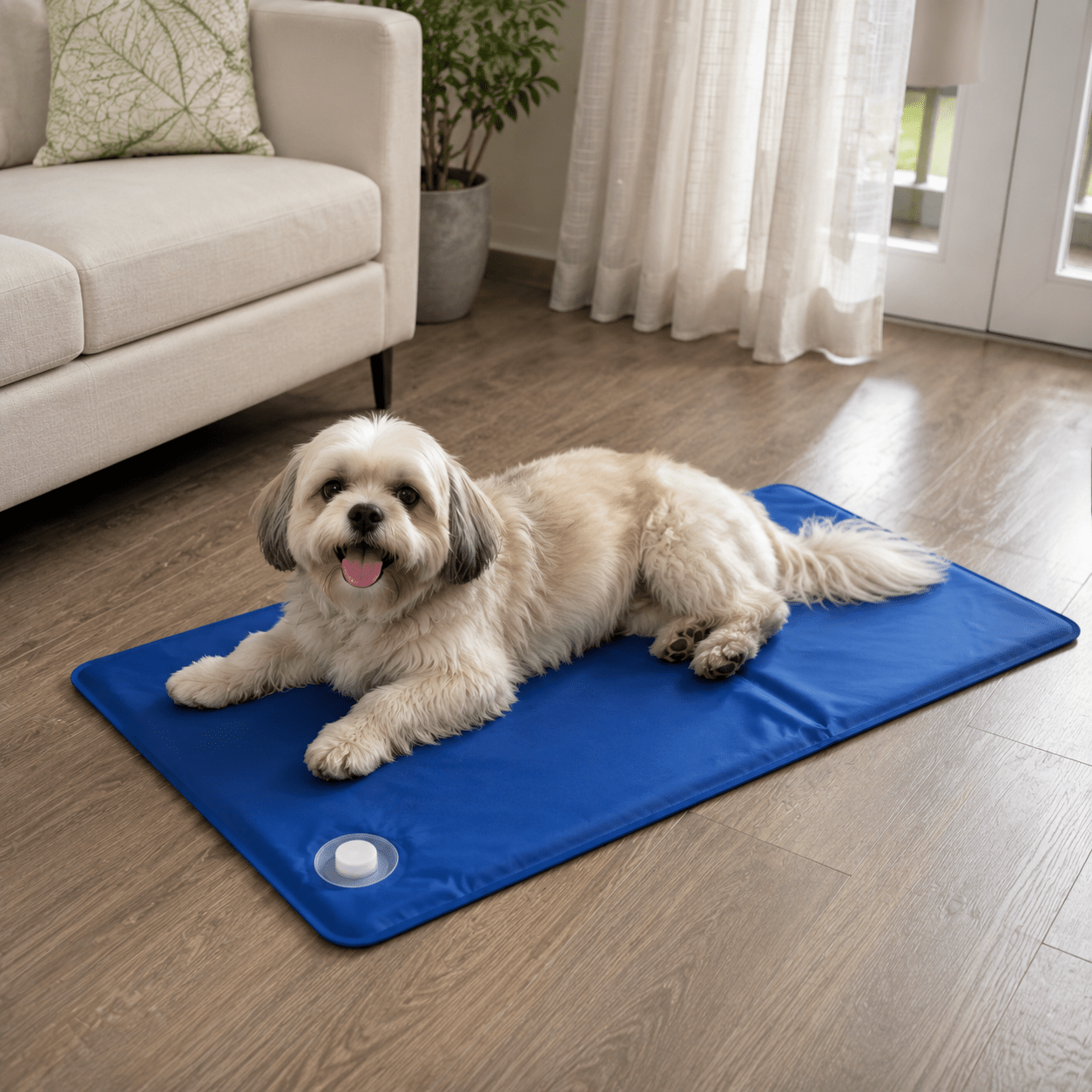 TEMU Summer Cooling Mat – Self-cooling For Heat Relief, Portable & Durable Cooling Surface For Home Use, Lightweight Mat (30 × 40 Cm)