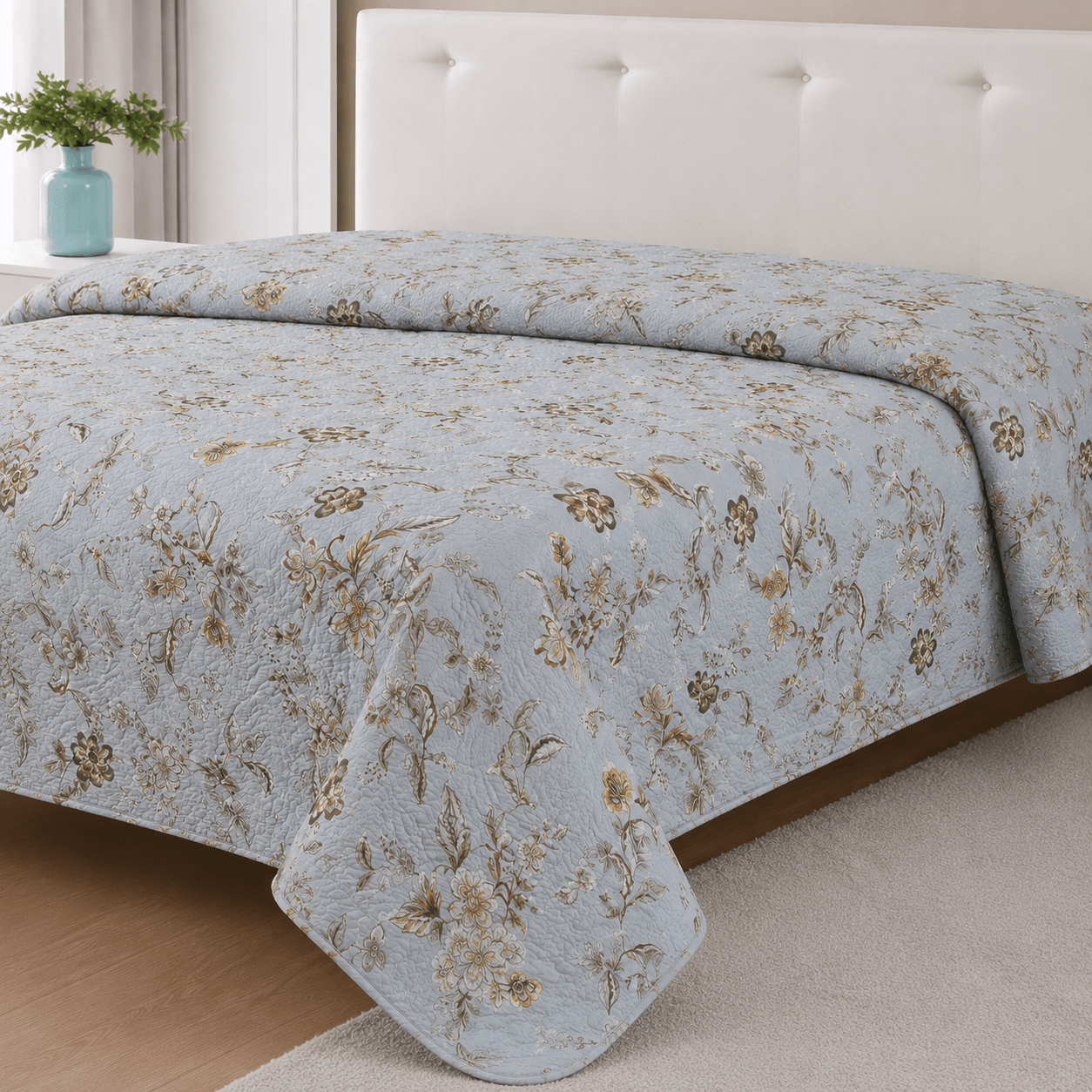 TEMU Edredón Ligero de Verano, Colcha Reversible de Microfibra, Cubrecama Transpirable para Todas con Moderno Diseño en Relieve para Dormitorio,