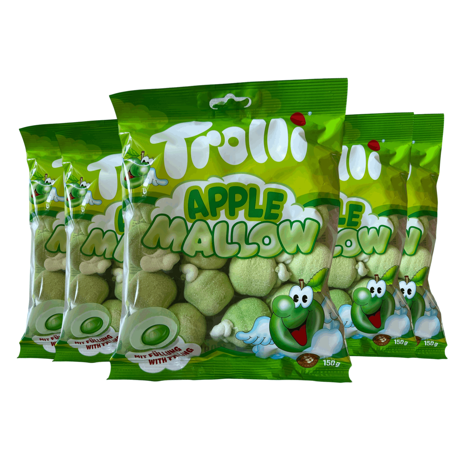 Image of Trolli Mallow 150g Foam Sugar Gummies With Marshmallow Filling