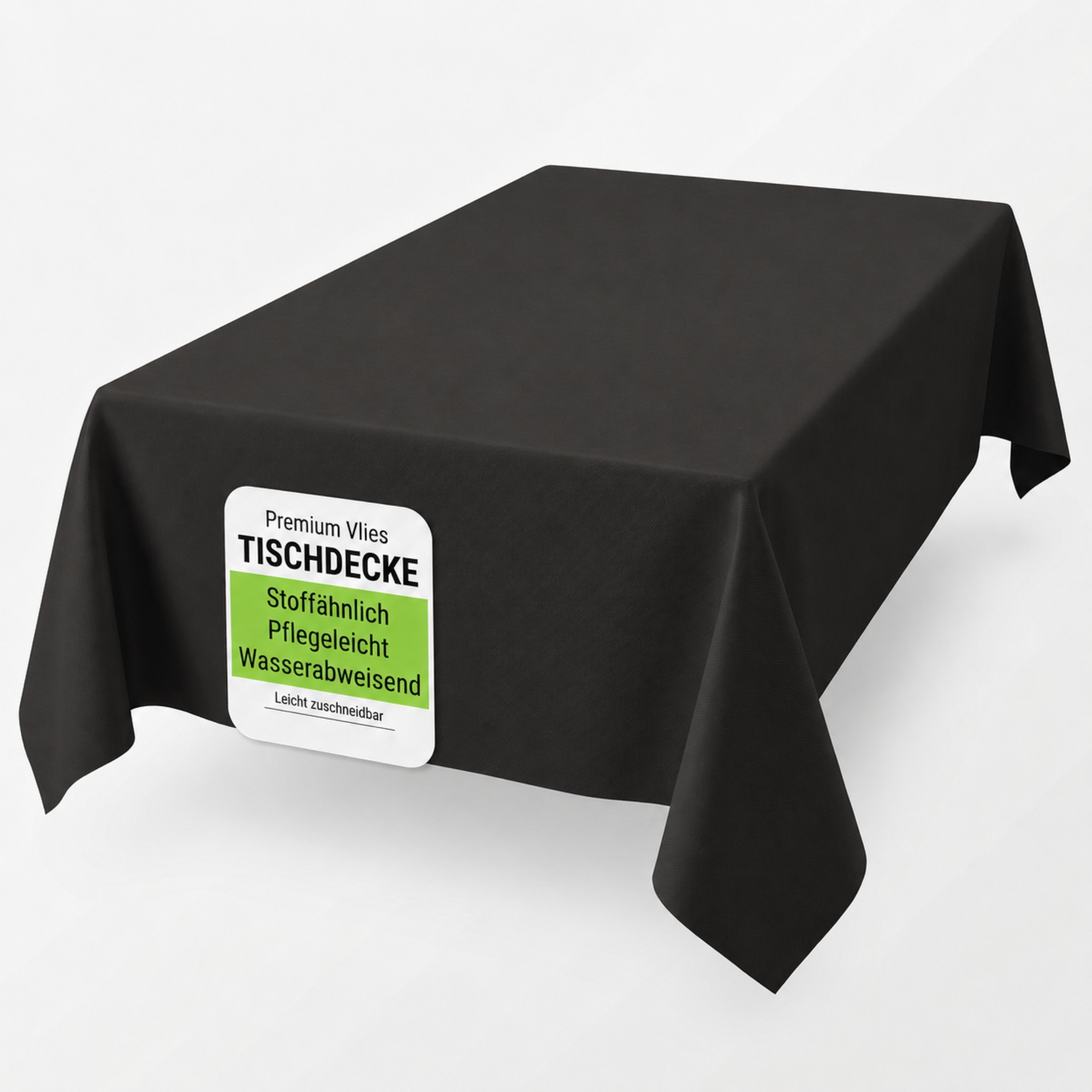 Image of Event Tablecloth Made Of Pp Nonwoven Fabric, Wipeable And Water-repellent, Durable Table Cover For Parties, Weddings, Birthdays, Catering, Garden Parties, Buffets, And Christmas Decor, Options