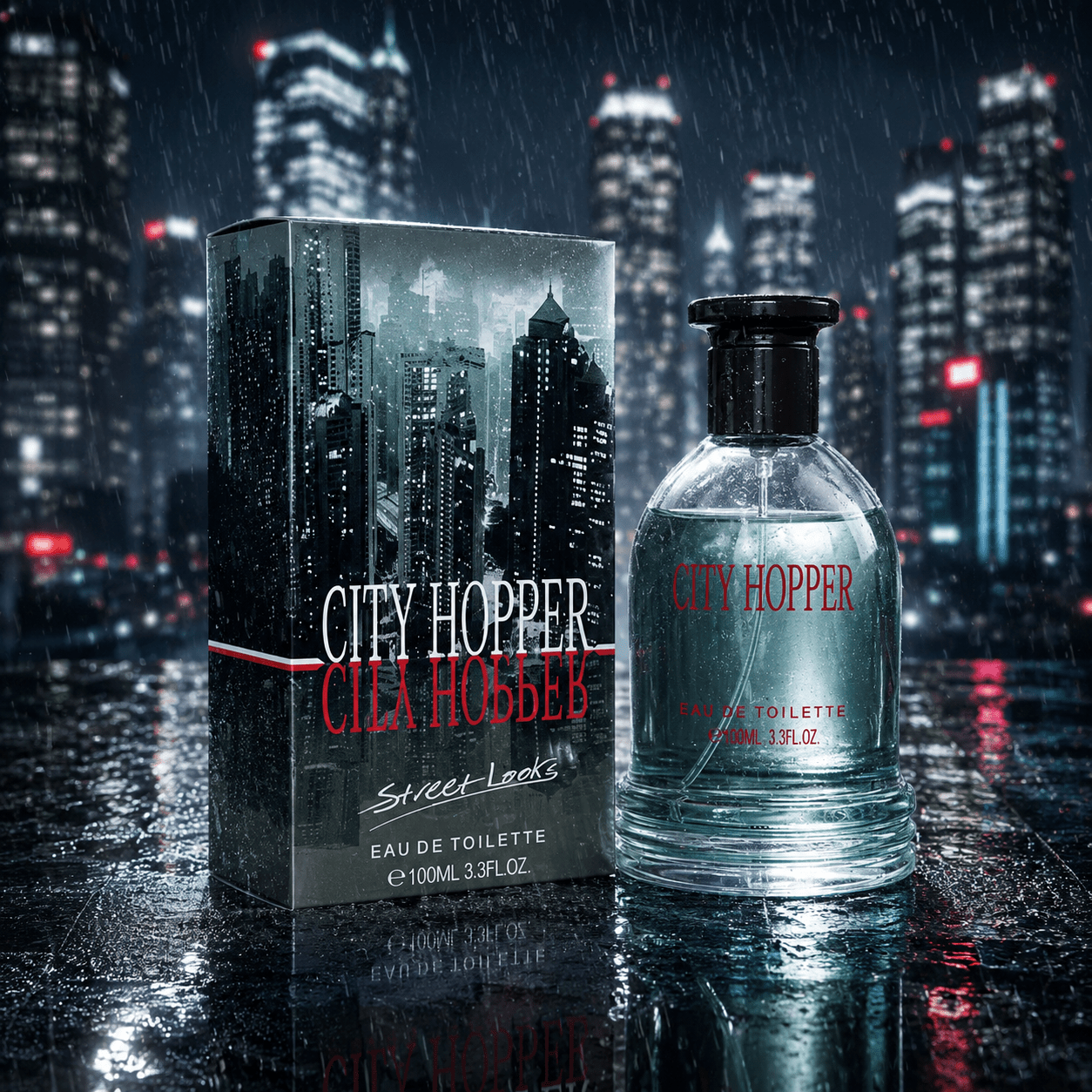 TEMU Perfume para Hombre by Street Looks - Eau de Toilette 100ml (3.. oz.) | Dinámica | Notas , y Vétiver