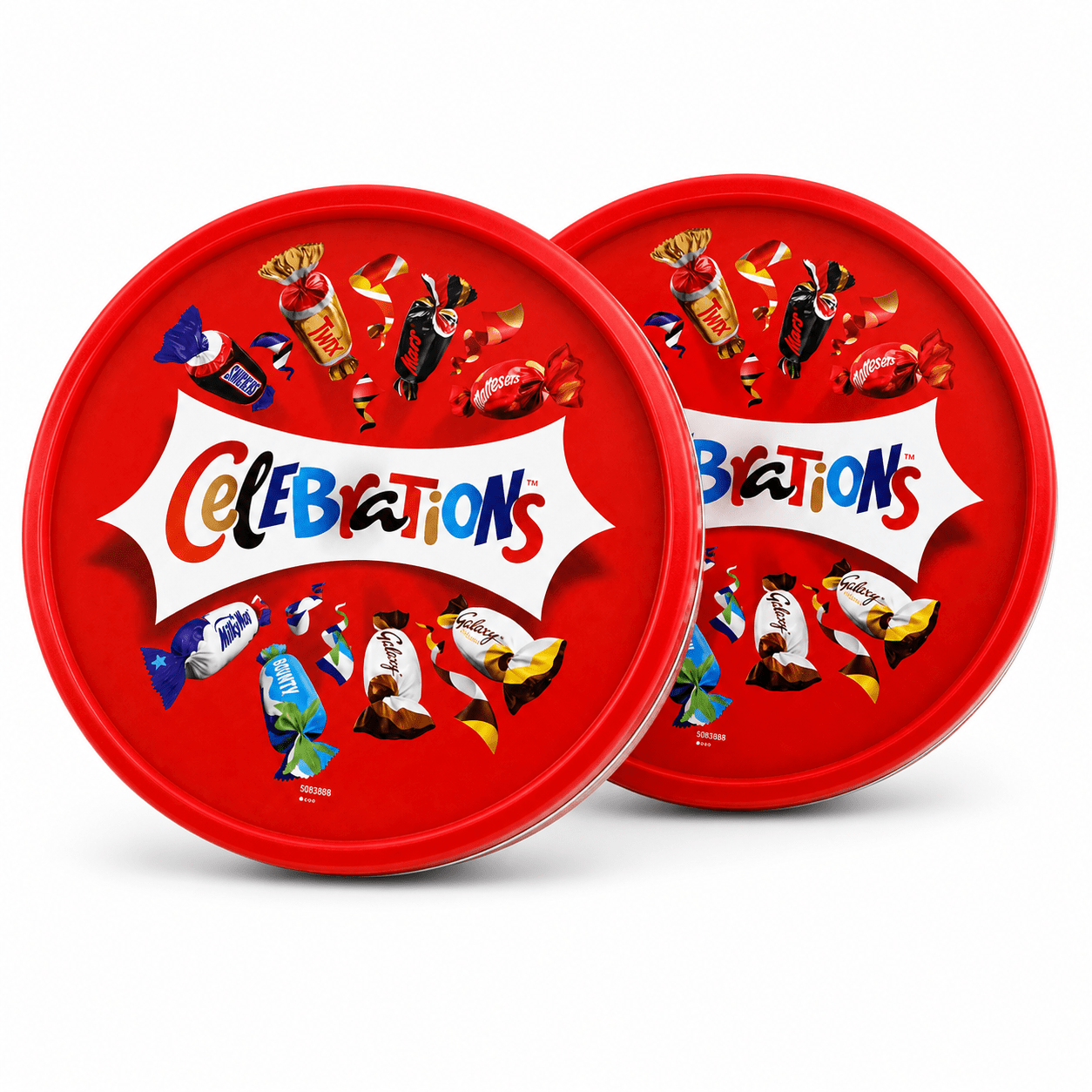 TEMU Celebrations Chocolates Tub 500g X Pack Of 2