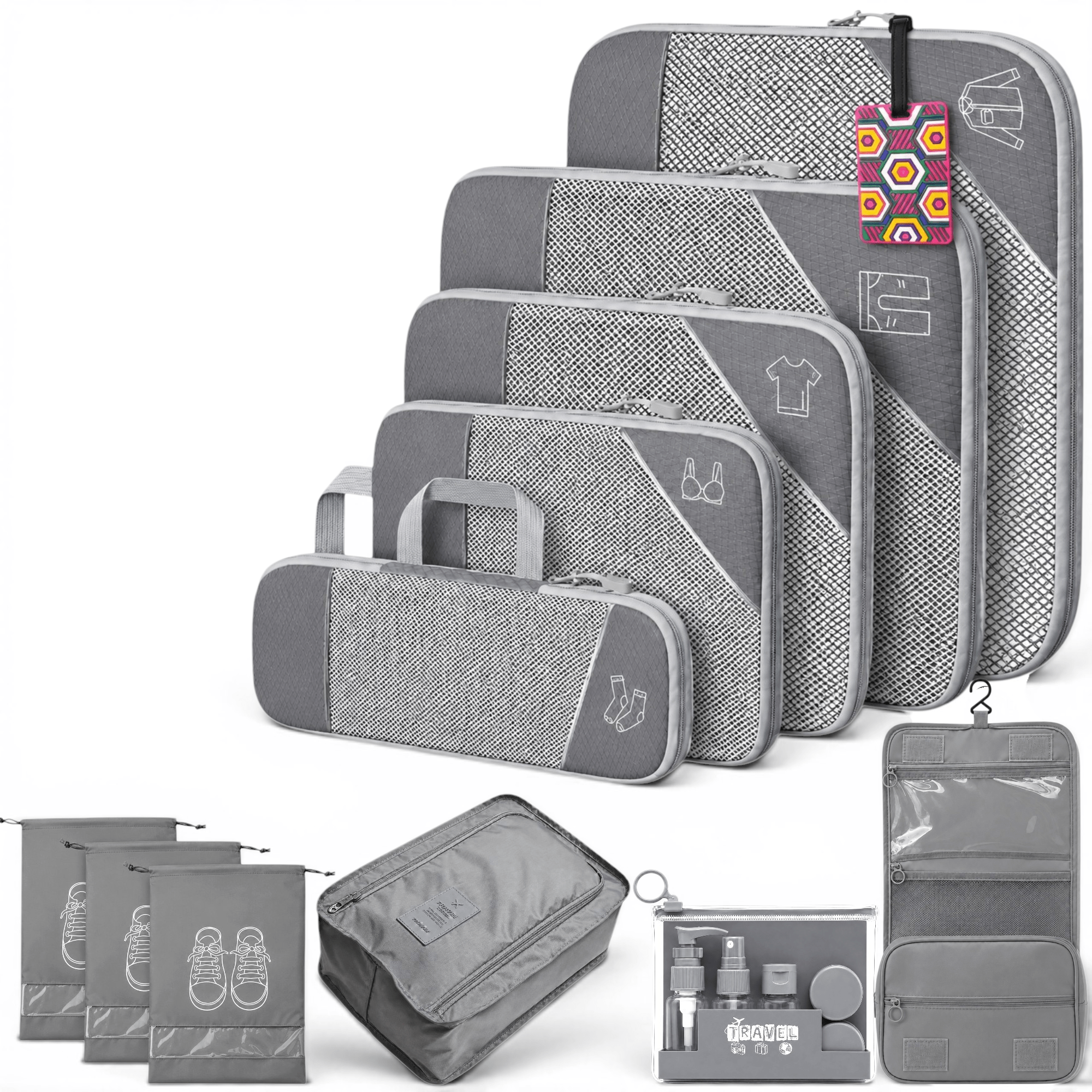 12-pack Travel Organizer