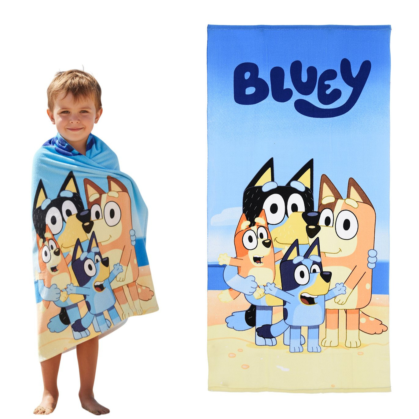 Image of Beach Towel, 70x140cm Beach Towel. Soft To The Touch, With Beautiful Vibrant Colors. Aesthetic And Quick-drying.