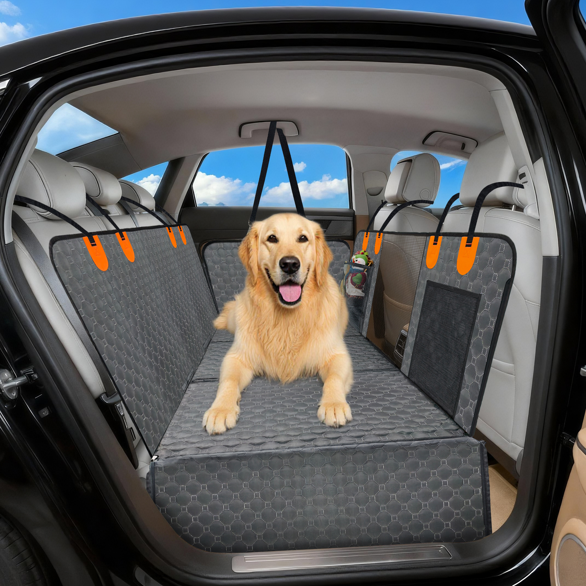 Waterproof Dog Backseat Cover for Car