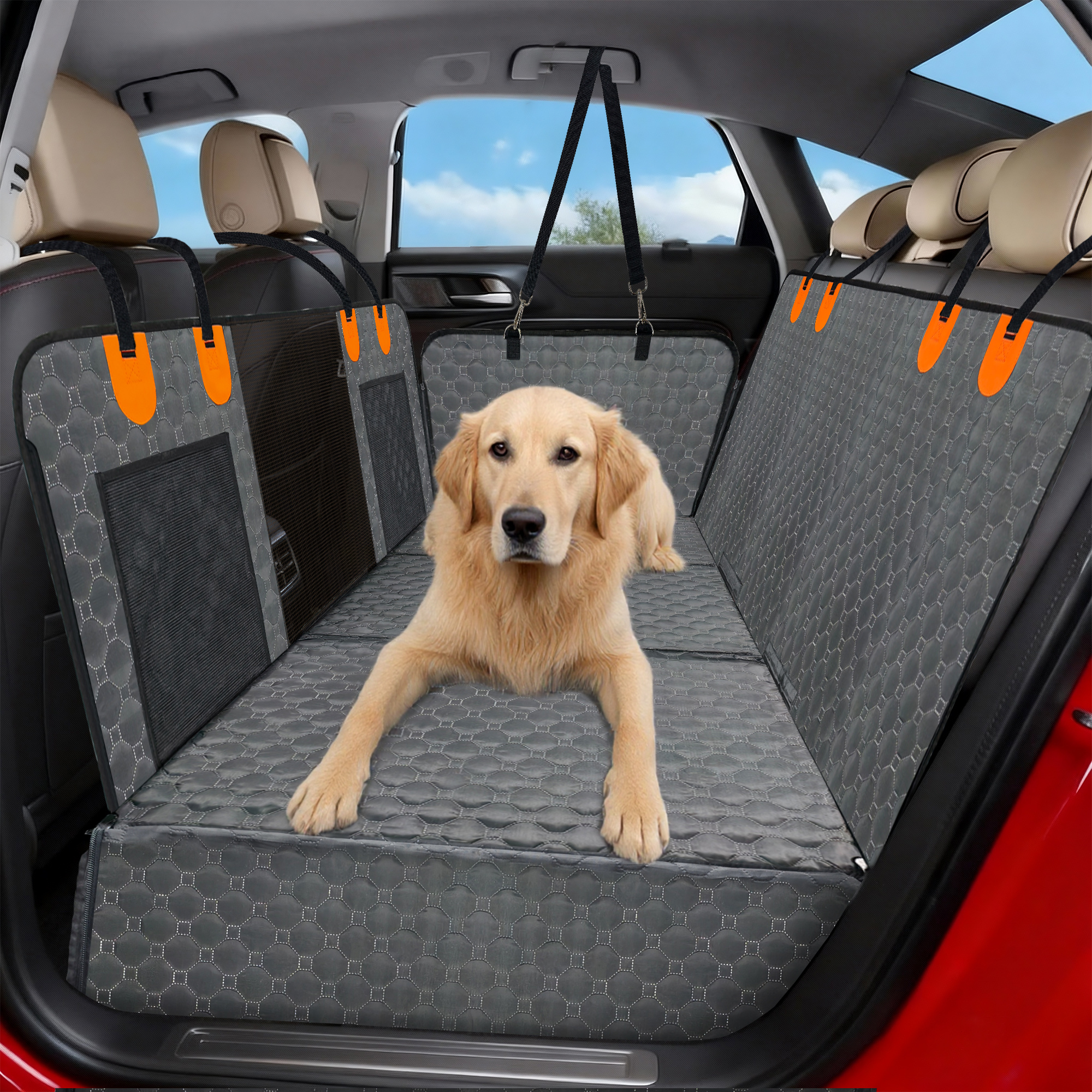 Waterproof Dog Backseat Cover for Car