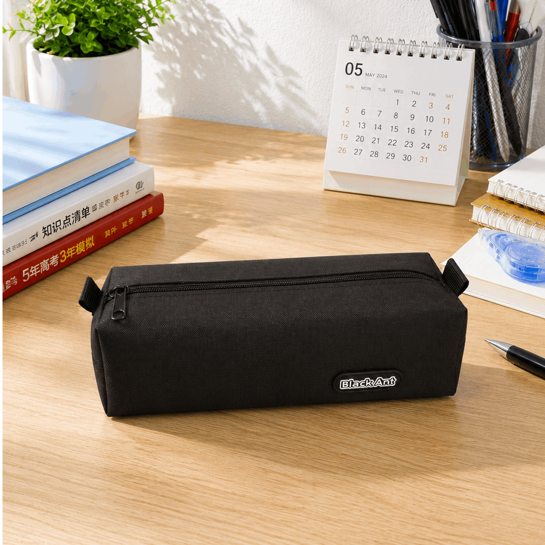 TEMU Estuche de Lapices COLOR LISO ,Gran capacidad ideal para el uso diario en , de llevar en
