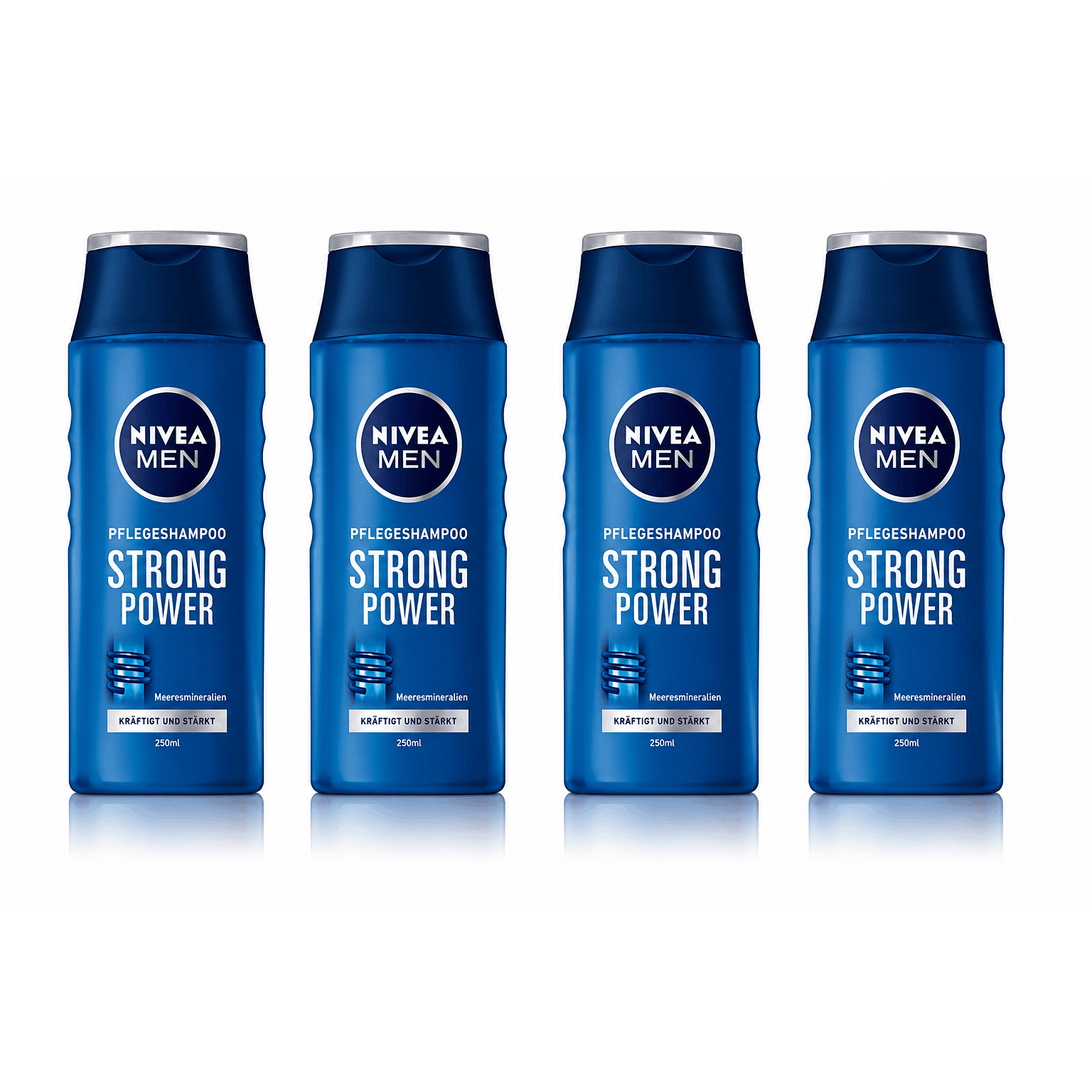 Nivea Shampoo , 4-pack (4 X 250 Ml)