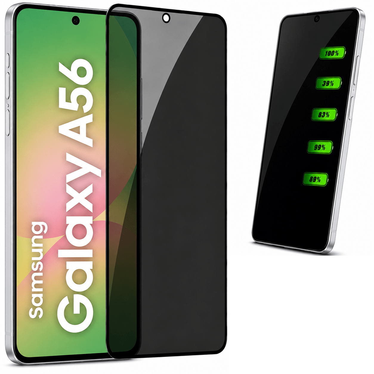 Privacy Screen Protector For Galaxy A56 Screen Protection Privacy Screen Glass Display Glass