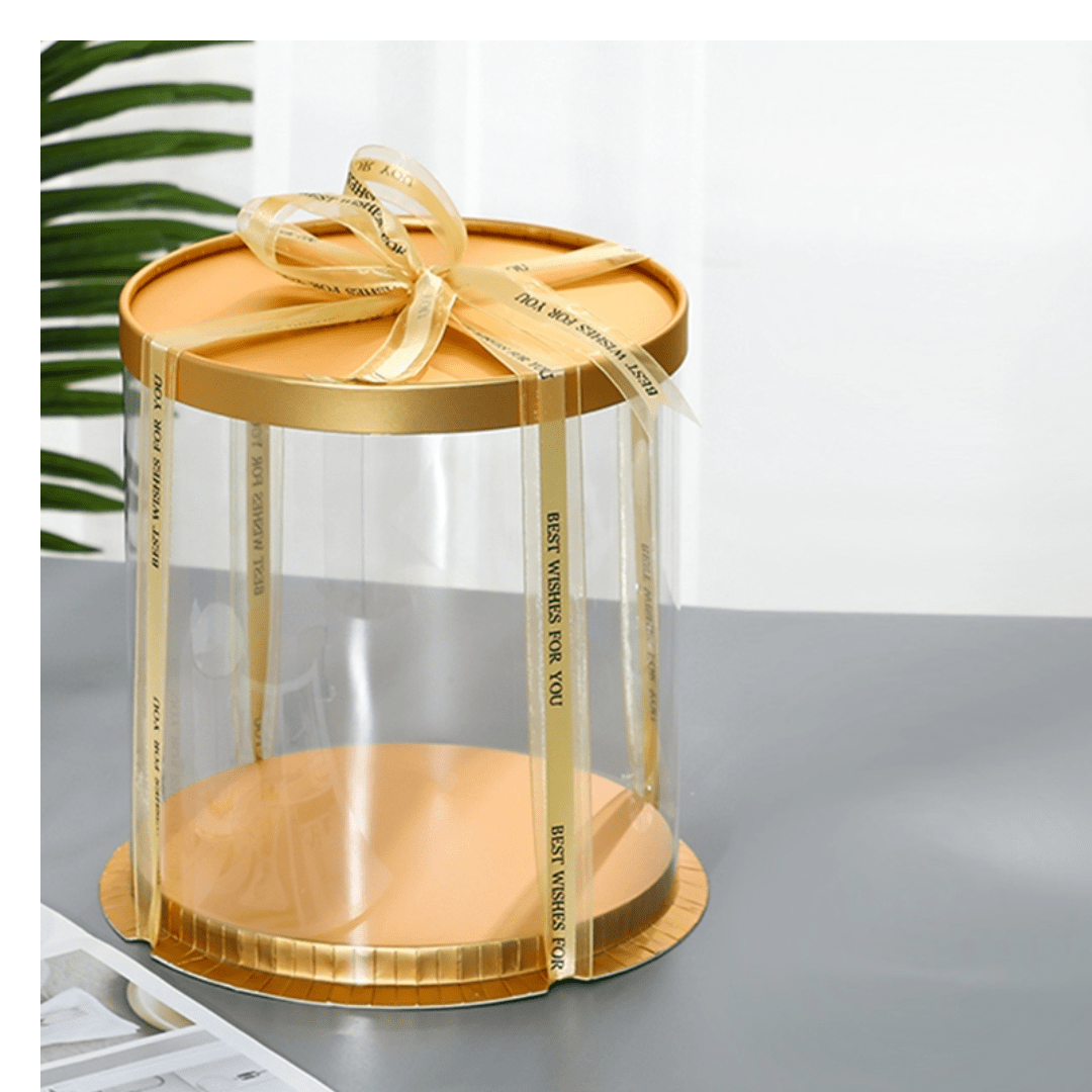 Image of Large/ High Cake Box/ Gift Box For Presentation, ⌀25cm And ⌀29cm, , Local