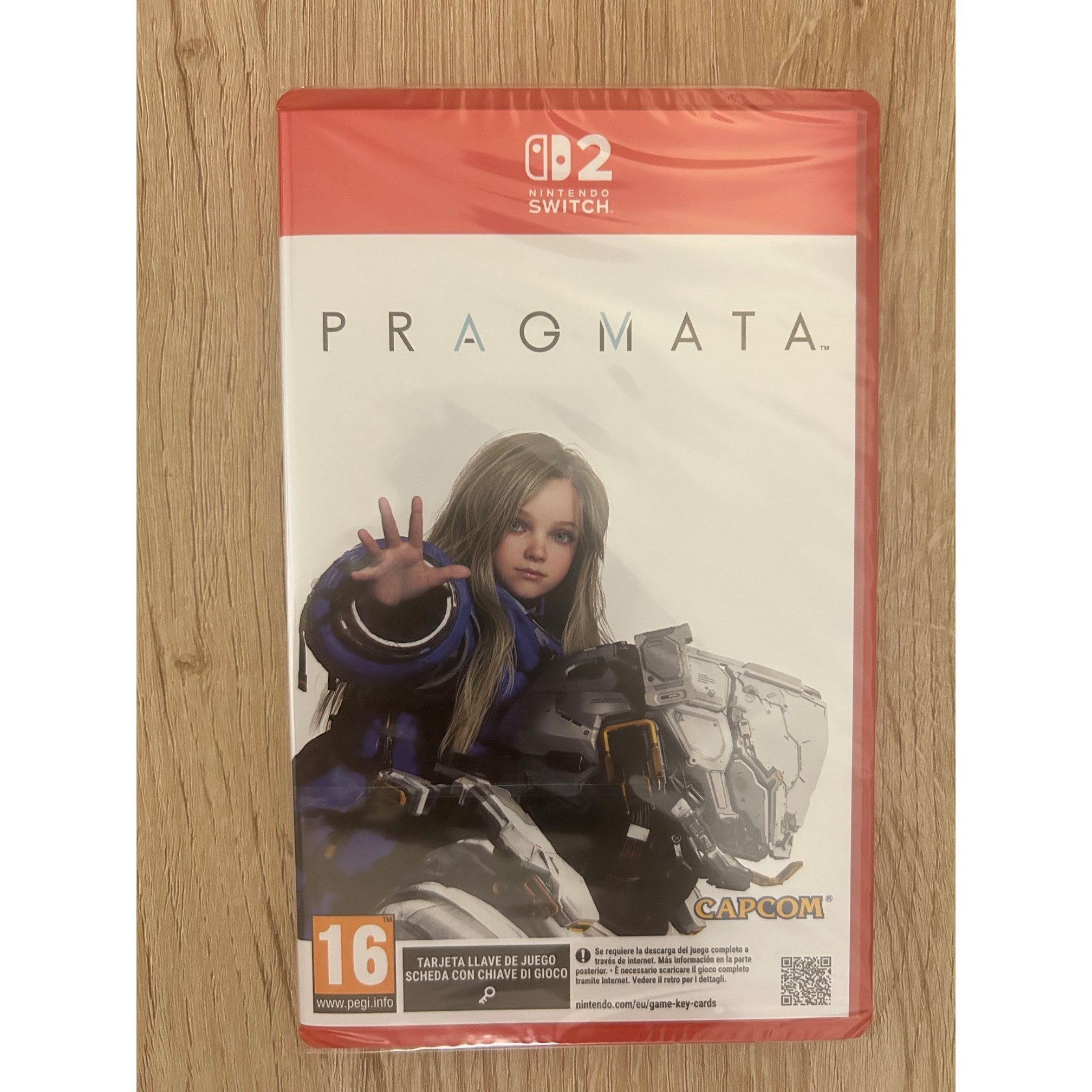 PRAGMATA SWITCH 2 PAL ESPAÑA NUEVO ESPAÑOL PRECINTADO