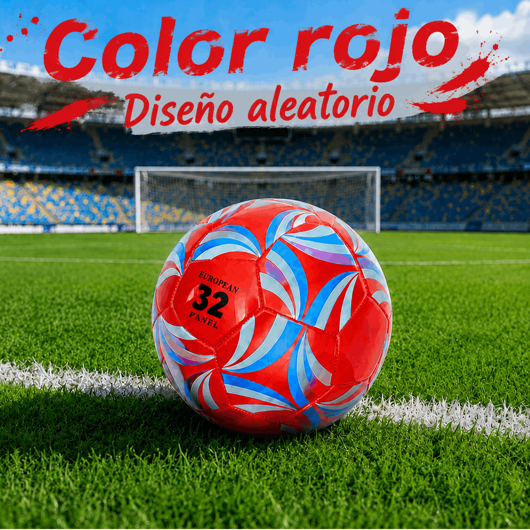 TEMU Balón de fútbol color surtido diseno aleatorio resistente pelota de entrenamiento , ideal para partidos al y en pista cubierta
