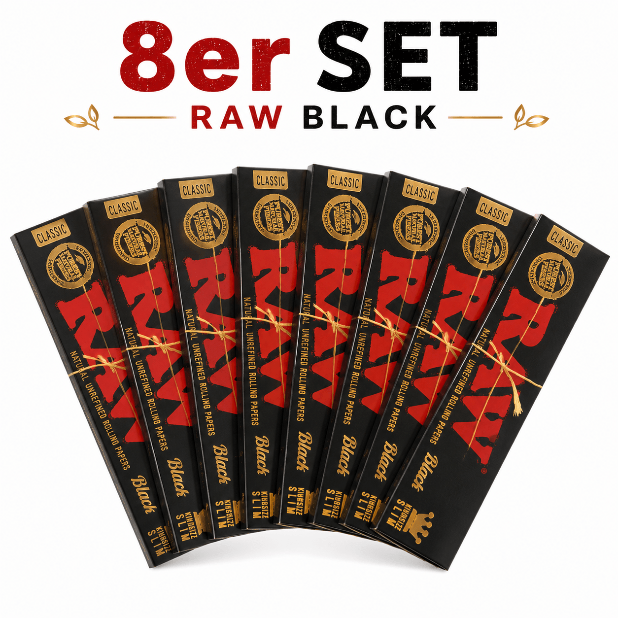 Image of King Size Slim – Ultra-thin Unbleached Natural Fiber Papers